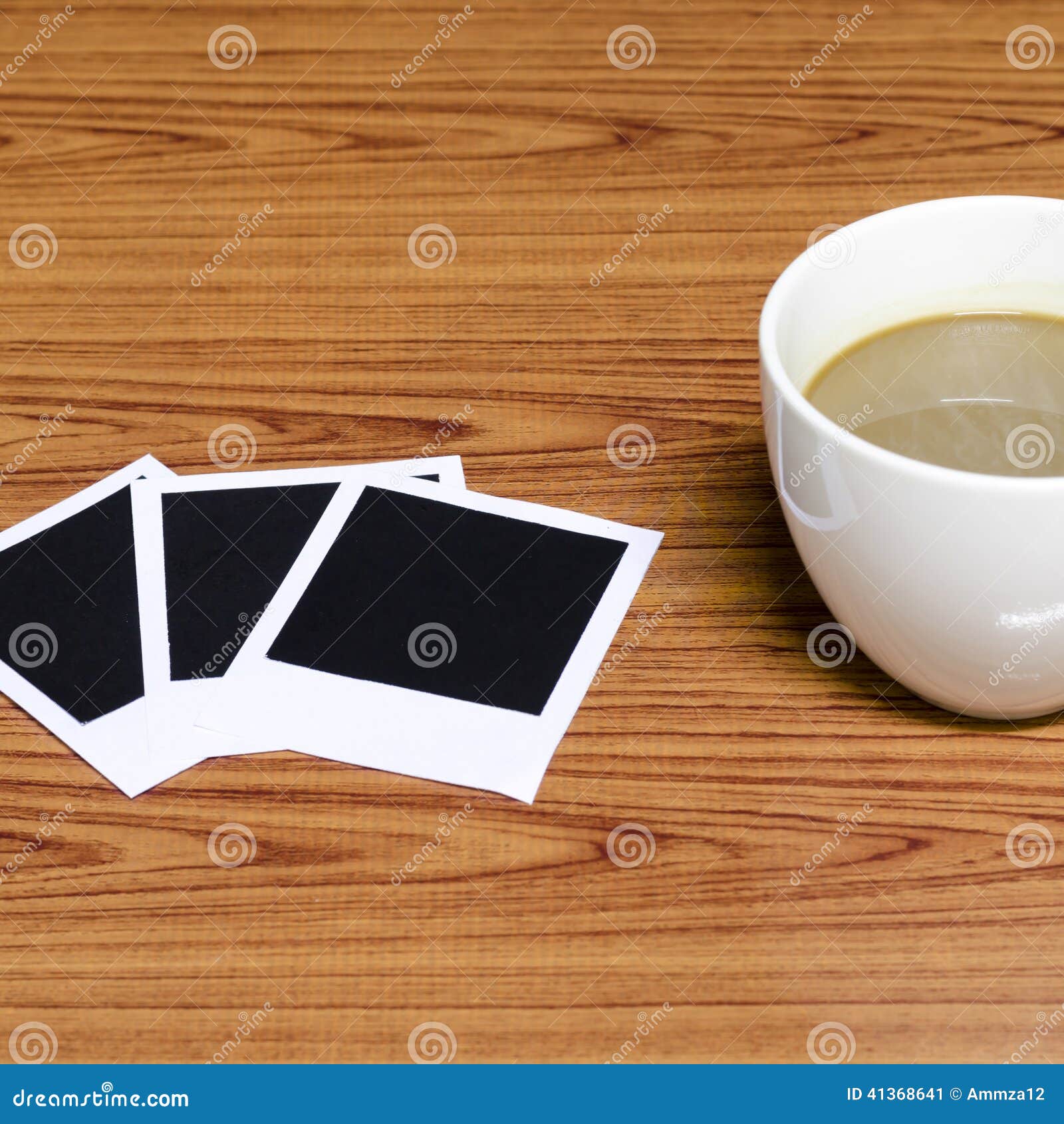 Coffee Cup with Photo Frame Stock Image Image of arts, romantic 41368641