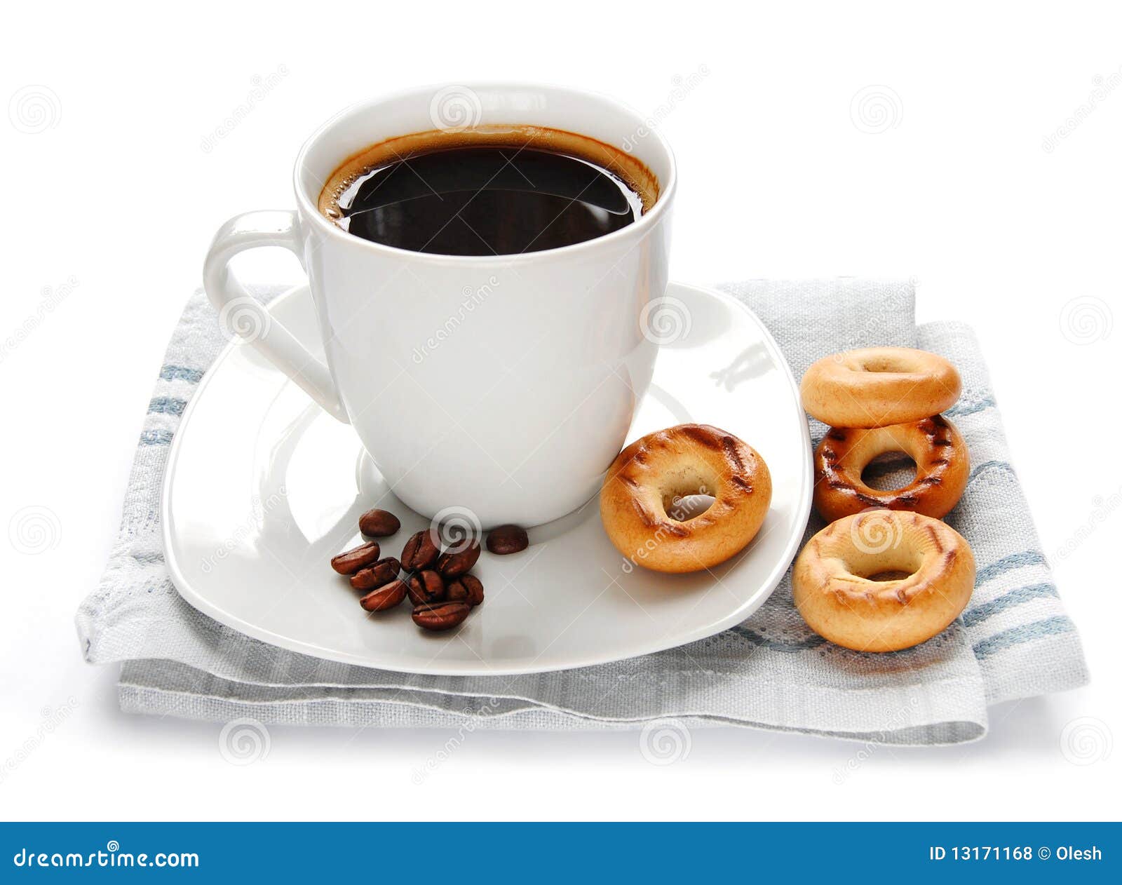 Coffee cup and roll stock photo. Image of heat, handful 13171168