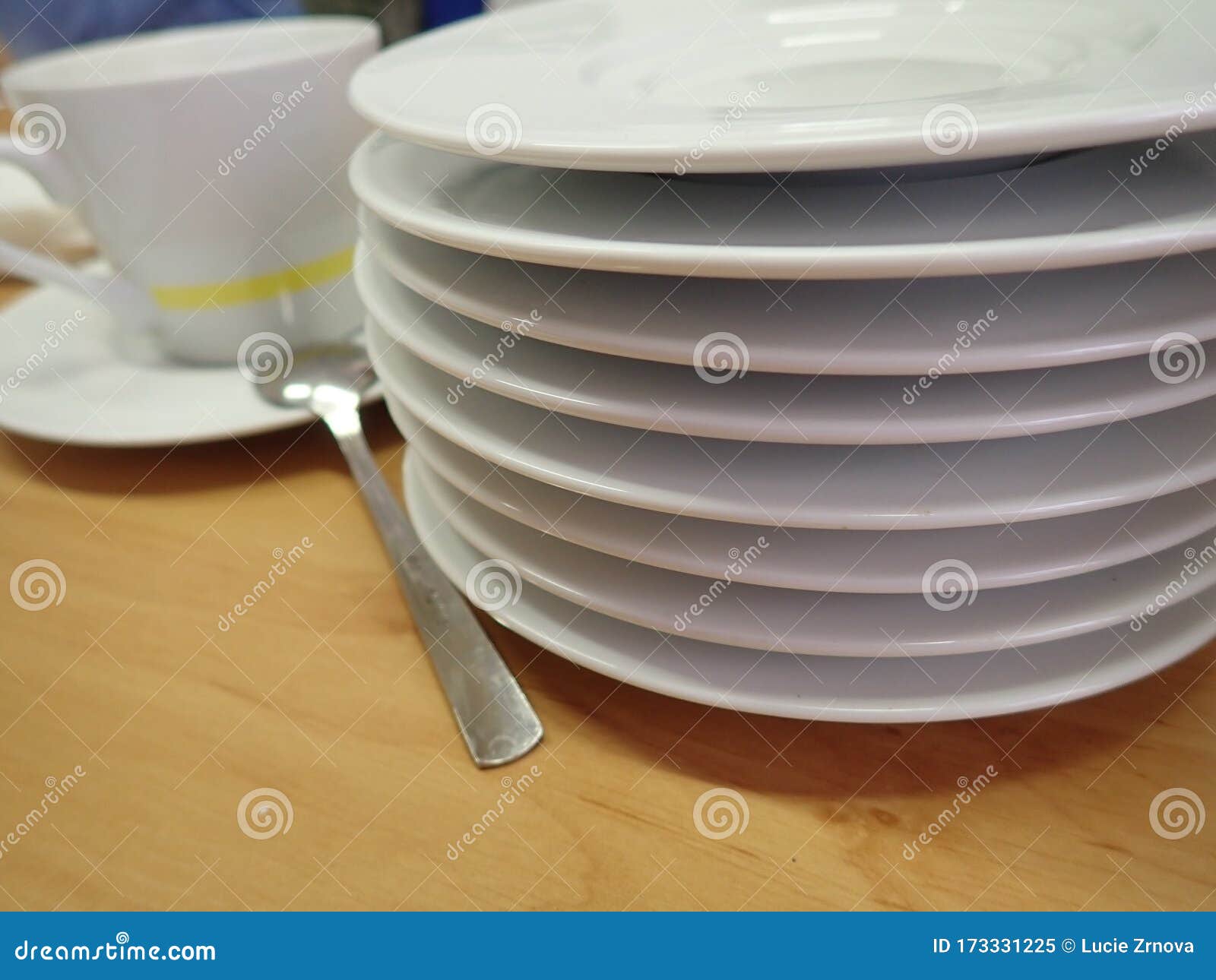Coffee Cup with a Serving Plate Stock Image Image of espresso, object