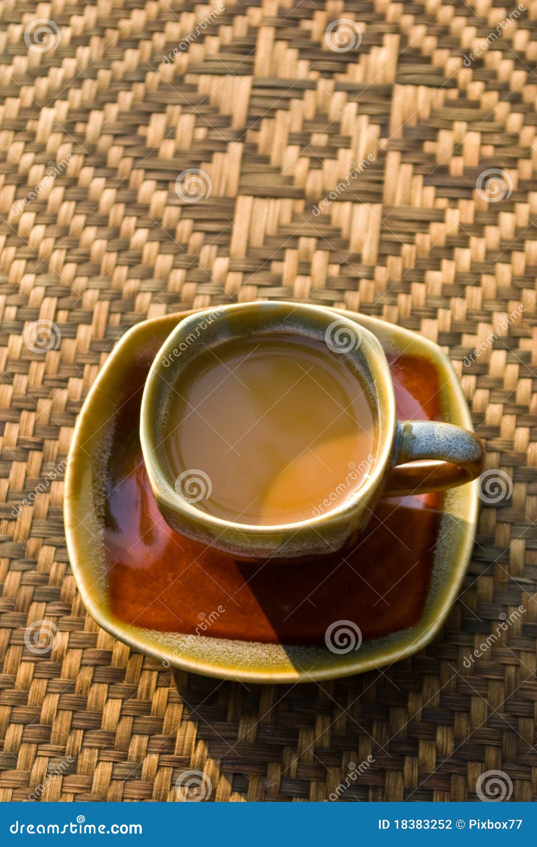 Coffee cup on table stock photo. Image of food, coffee - 18383252