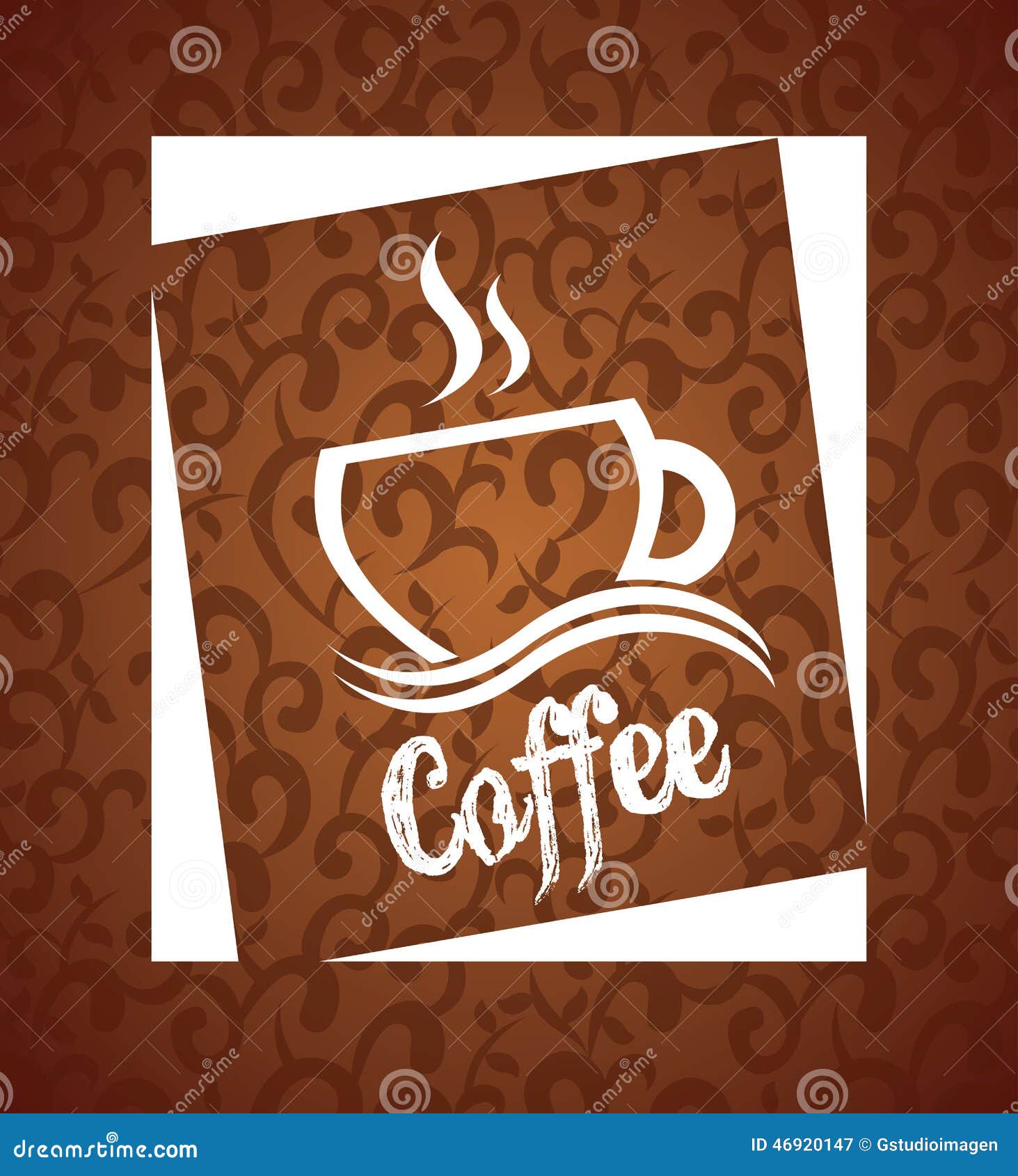 Coffee design stock vector. Illustration of banner, sign 46920147