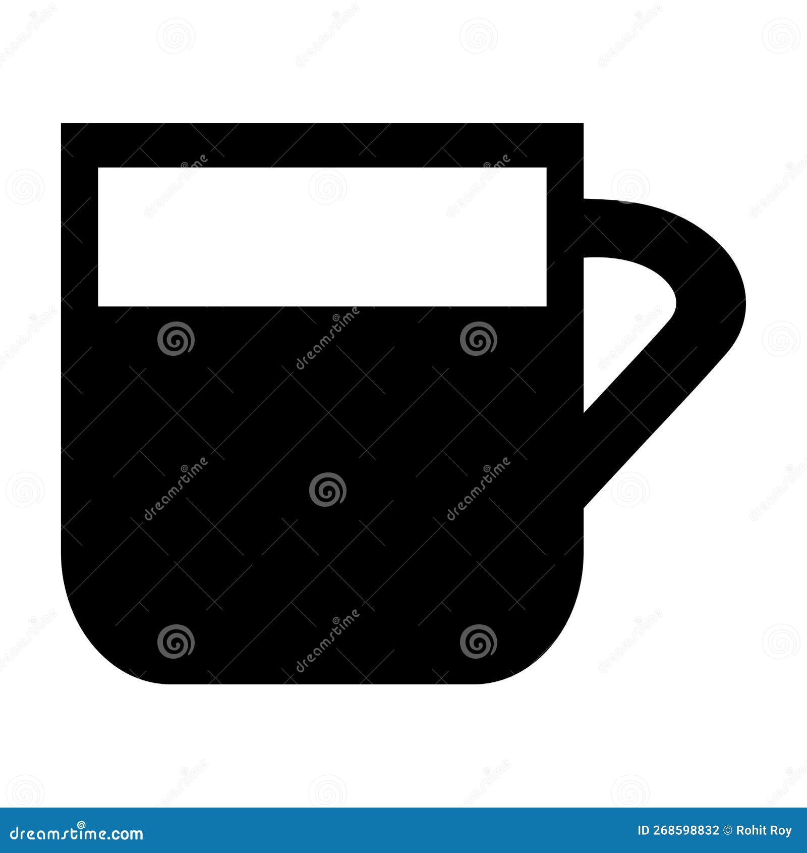 Coffee, drink, icon stock illustration. Illustration of steam 268598832