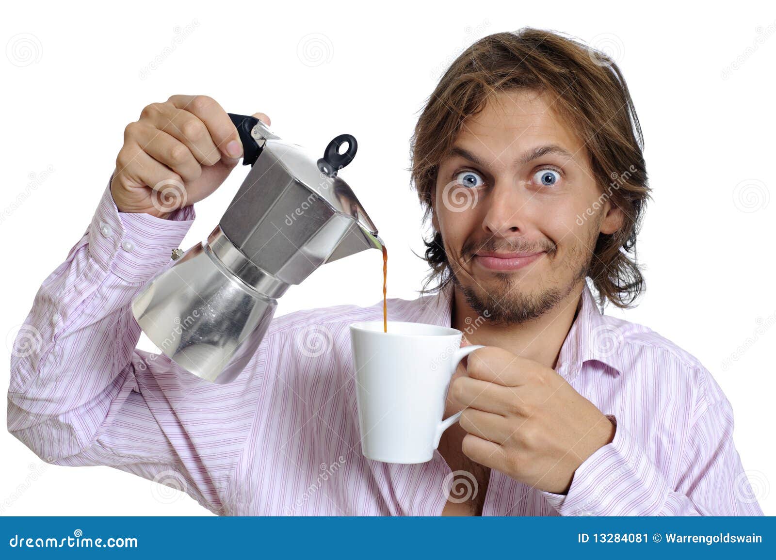 Coffee fix stock image. Image of close, beverage, pour 13284081