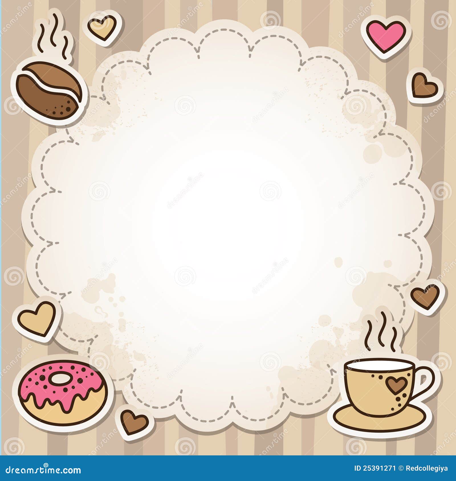 Coffee Frame Stock Image Image 25391271