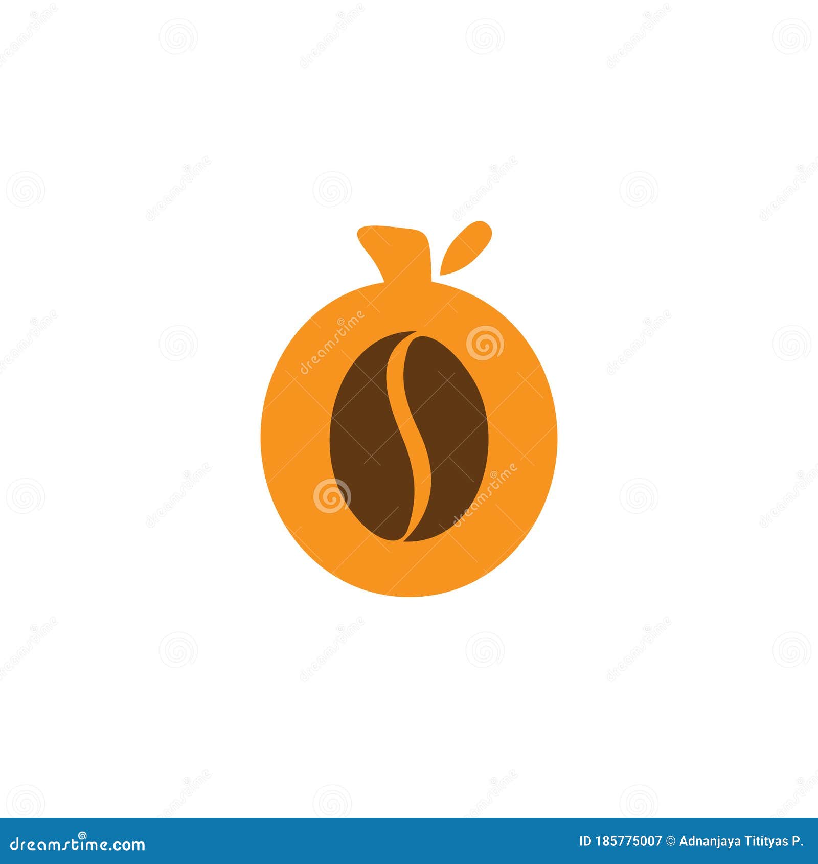 Coffee Fruit Taste Logo Symbol Vector Stock Vector Illustration of