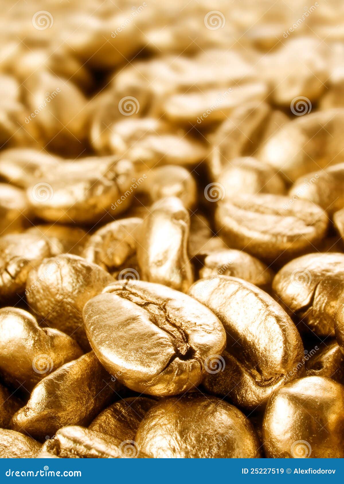 coffee gold closeup background.