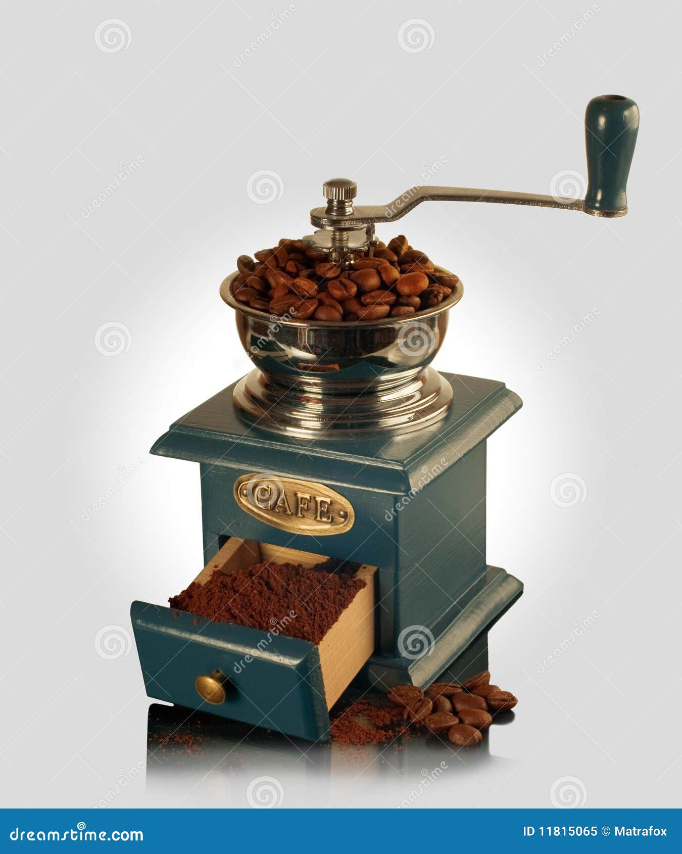 Coffee grinder stock image. Image of aged, handmill, open 11815065