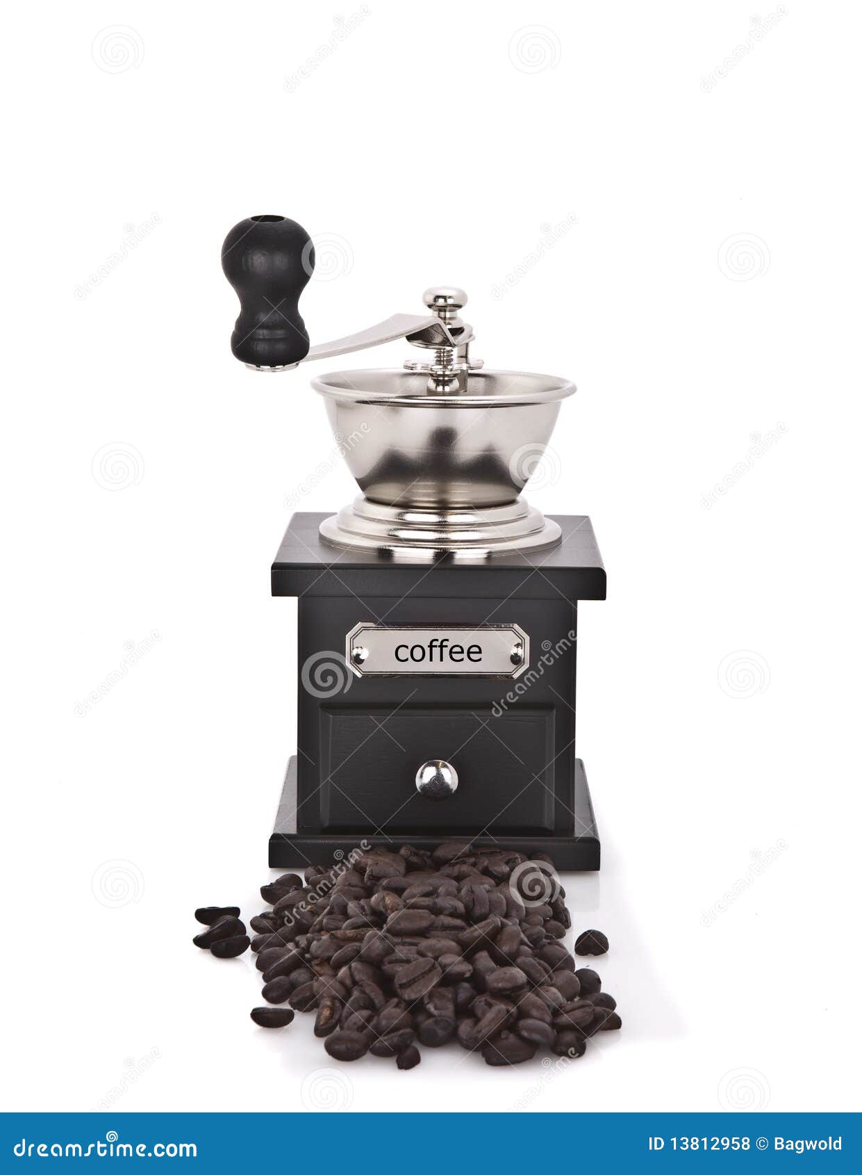 Coffee grinder stock photo. Image of gourmet, rustic 13812958