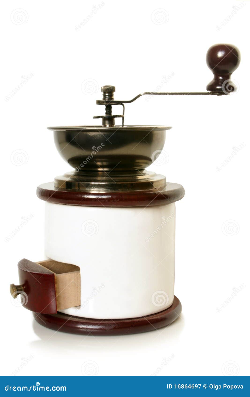 Coffee grinder stock image. Image of background, cooker 16864697