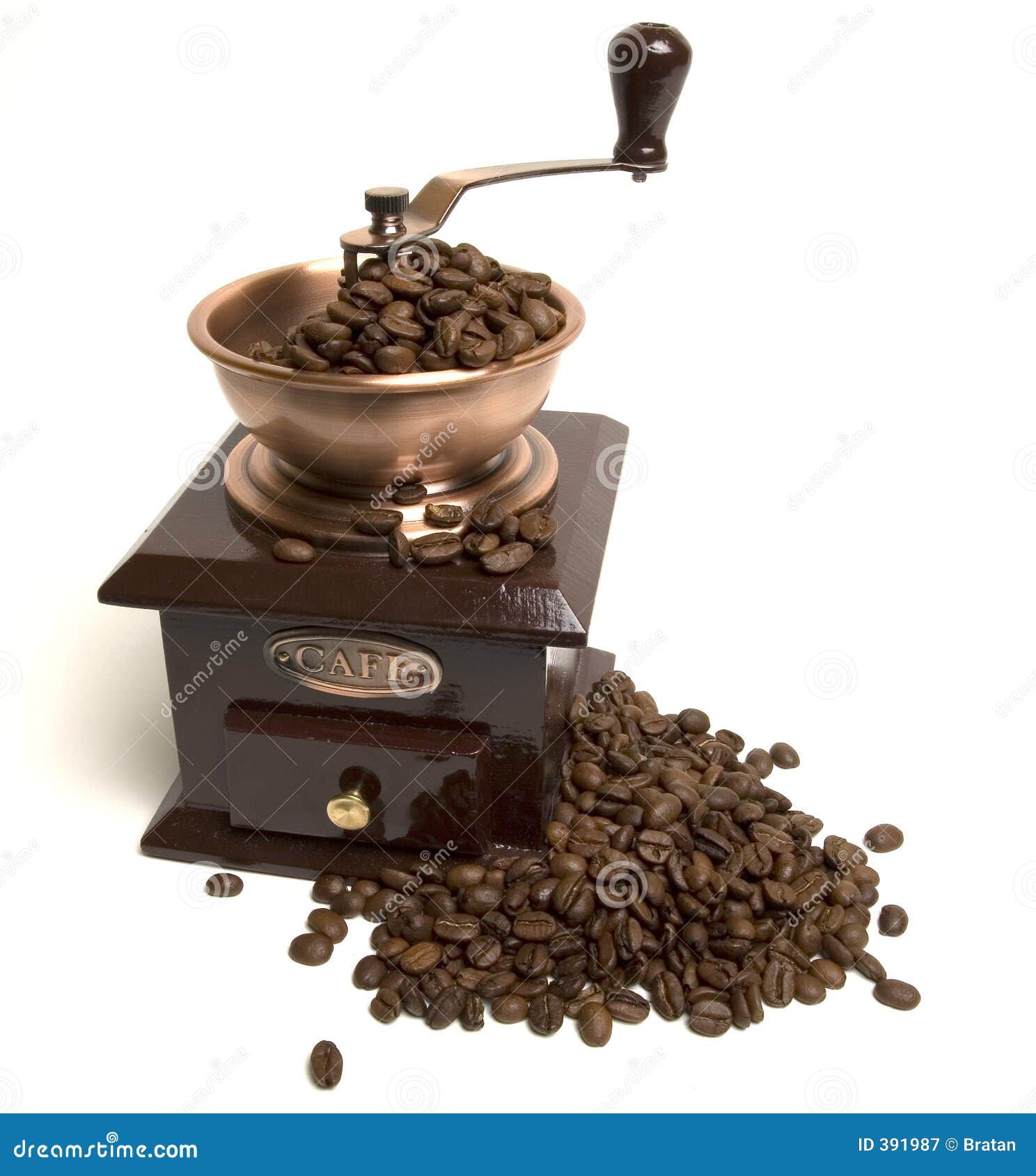Coffee grinder stock image. Image of coffee, brew, cafe 391987