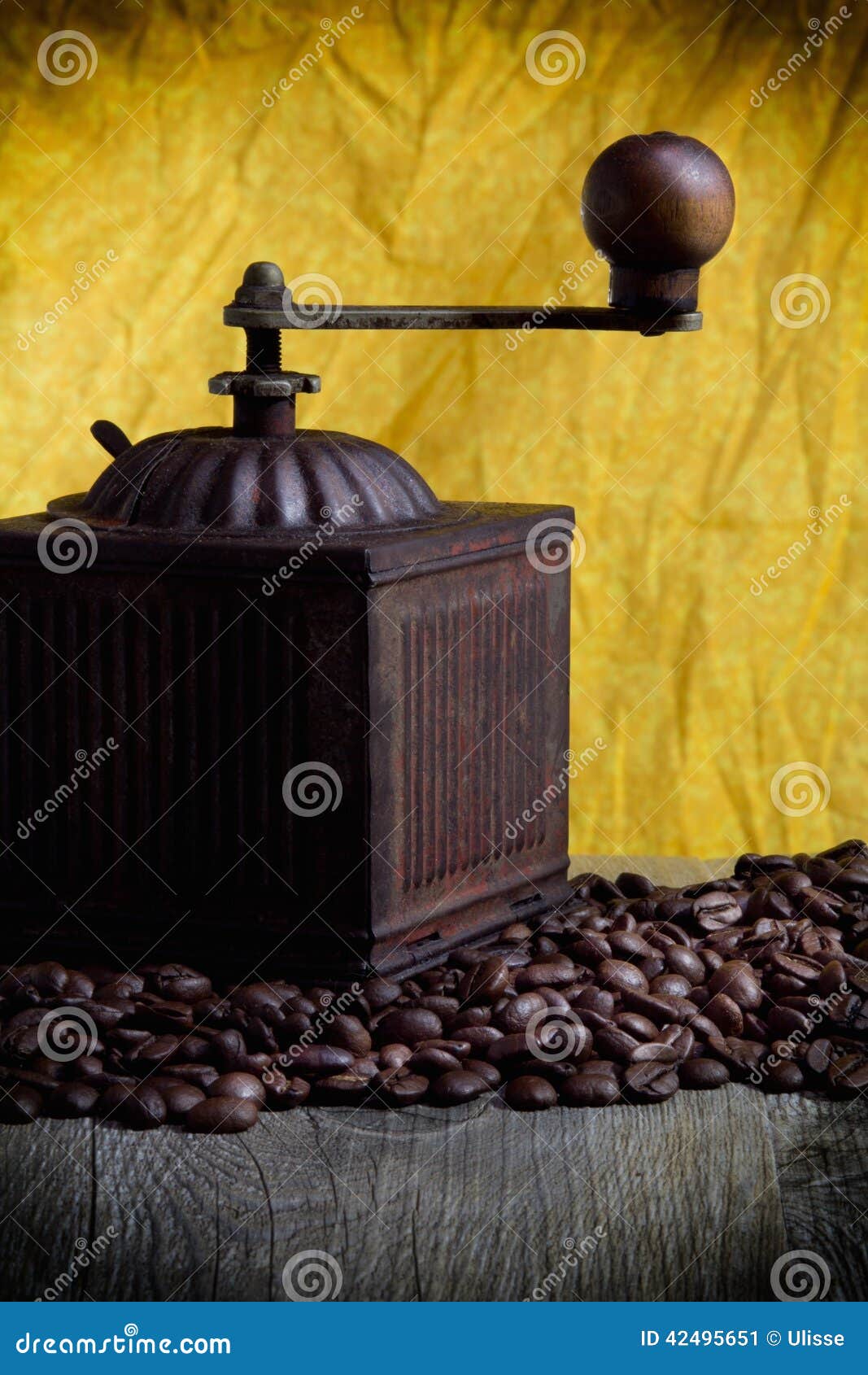Coffee grinder stock image. Image of cappuccino, aromatic 42495651