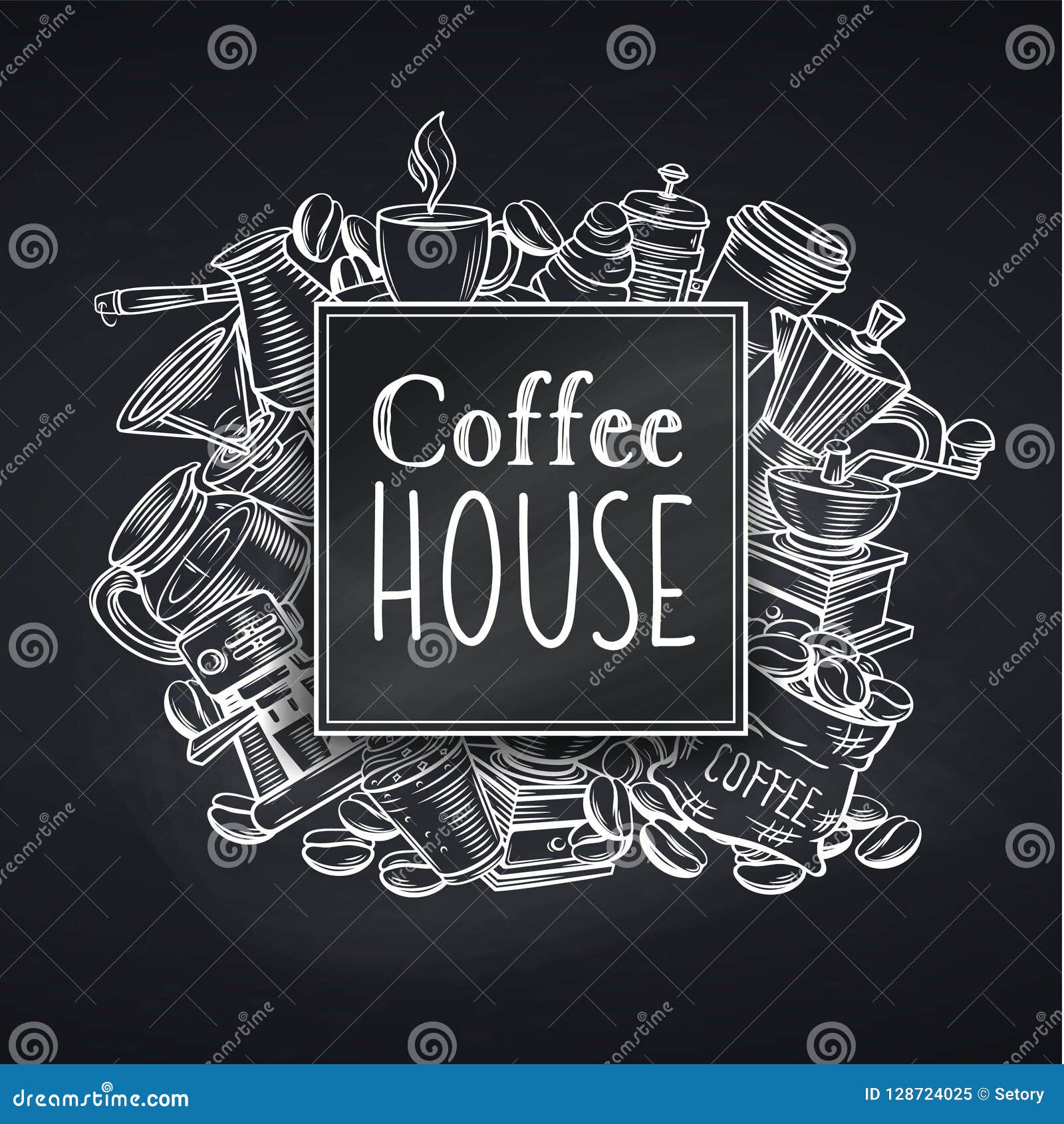 chalkboard poster template chalkboard poster template