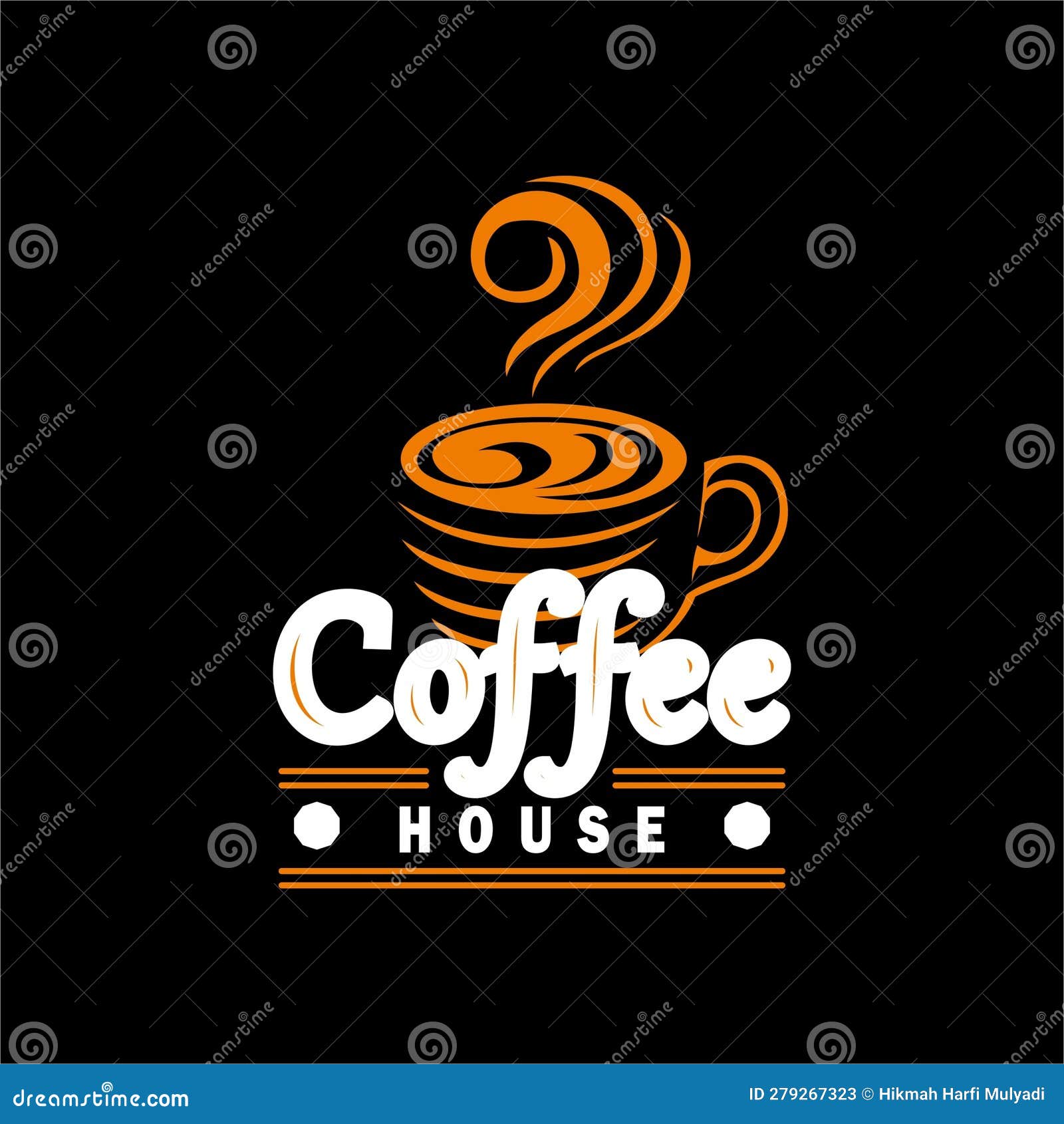 Coffee House Logo Vectro Design Cartoon Vector CartoonDealer qarqashqadar-studio-1