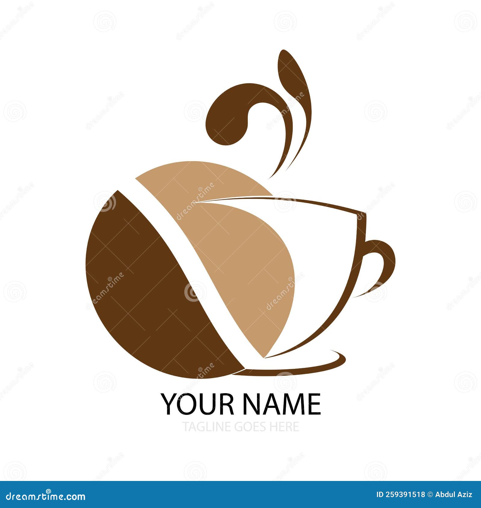 Coffee Icon Logo Free Image Vector Stock Vector Illustration of cafe