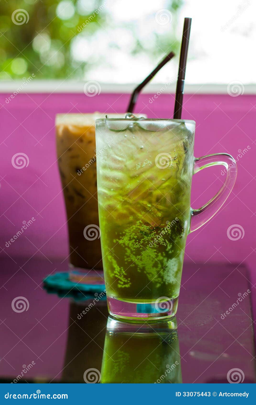 Coffee and Italian sodas stock image. Image of chocolate 33075443