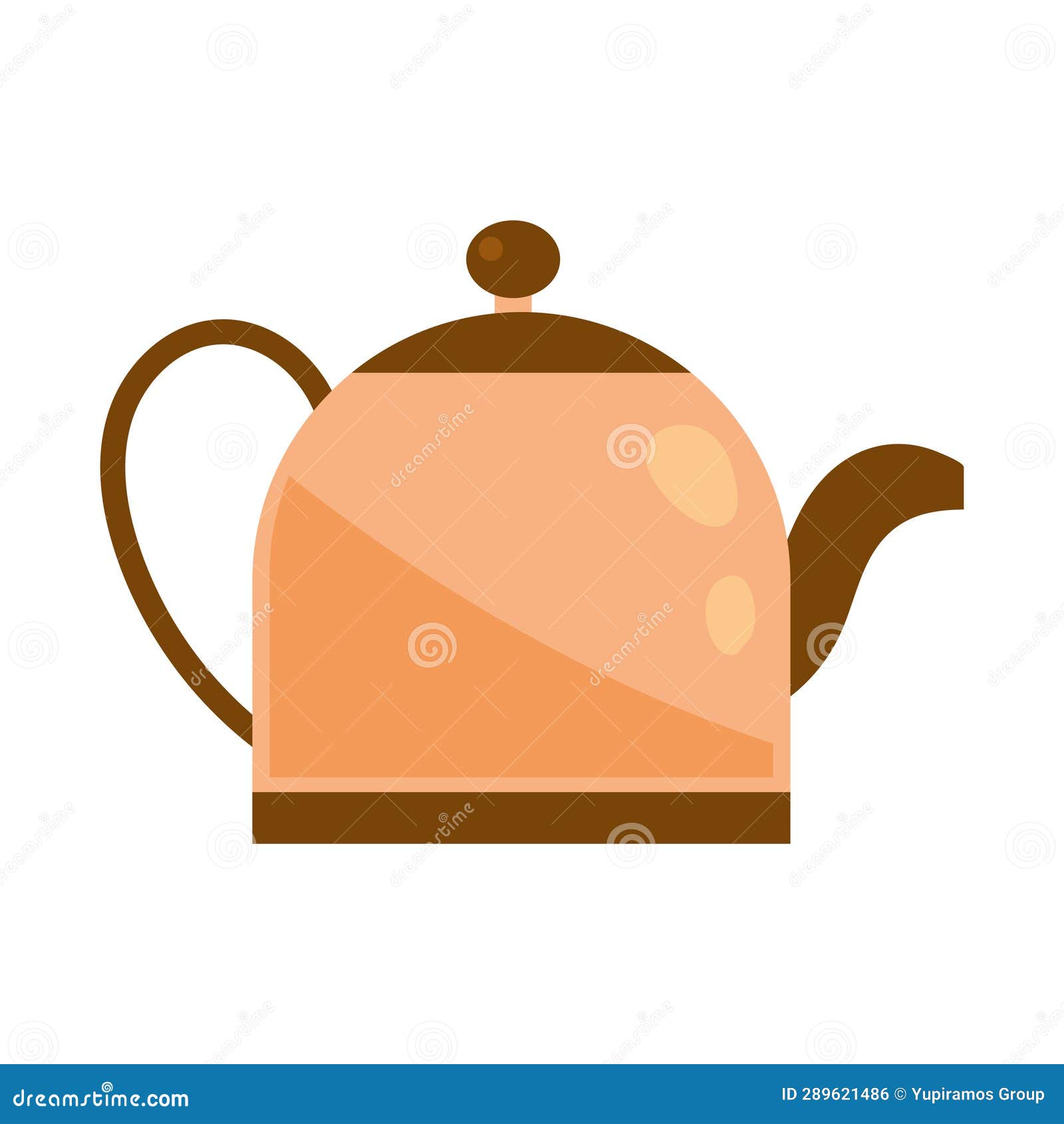 Coffee kettle icon stock illustration. Illustration of drink 289621486