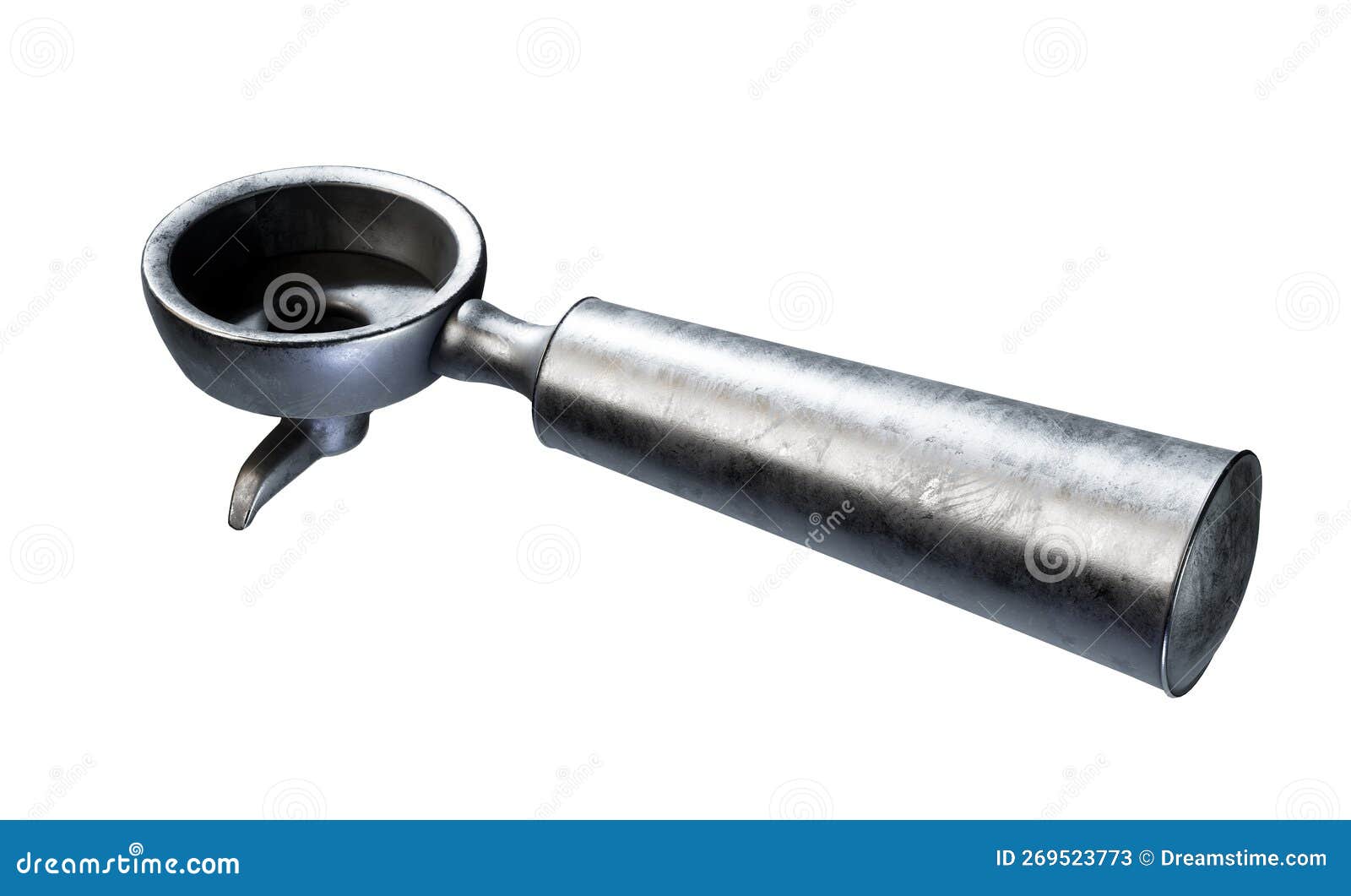 Coffee Machine Holder with Ground Roasted Beans 3d Render Stock Illustration Illustration of