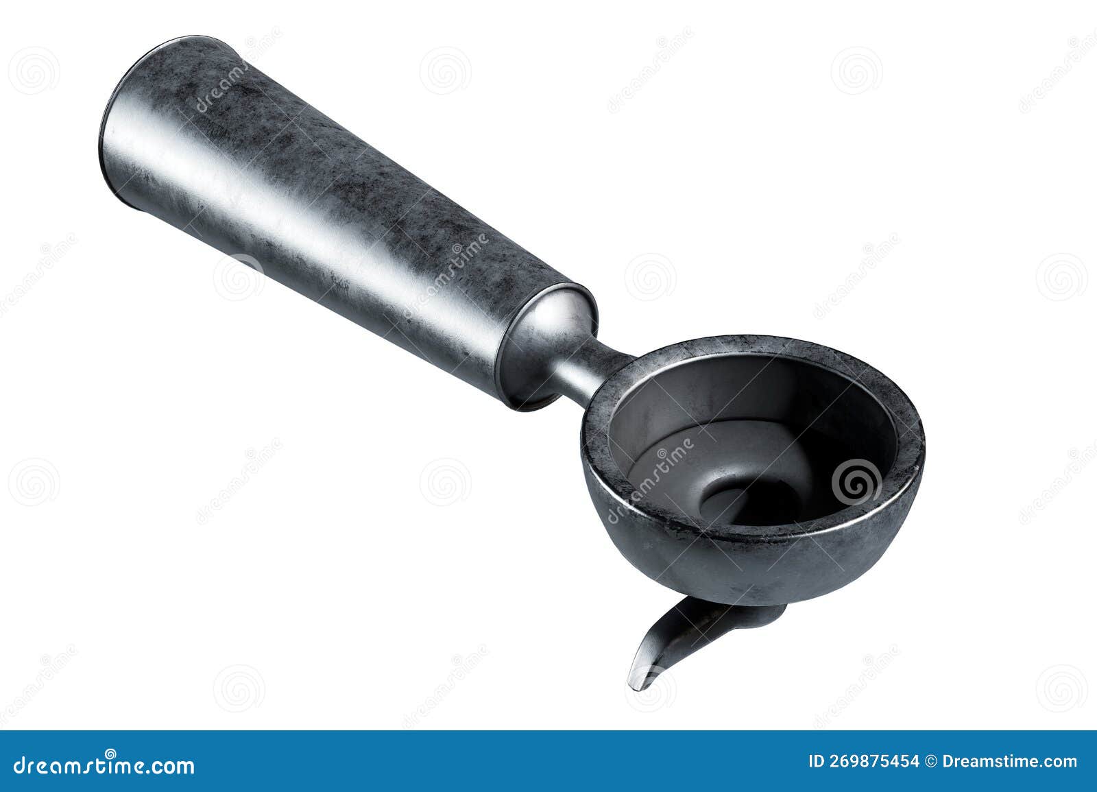 Coffee Machine Holder with Ground Roasted Beans 3d Render Stock