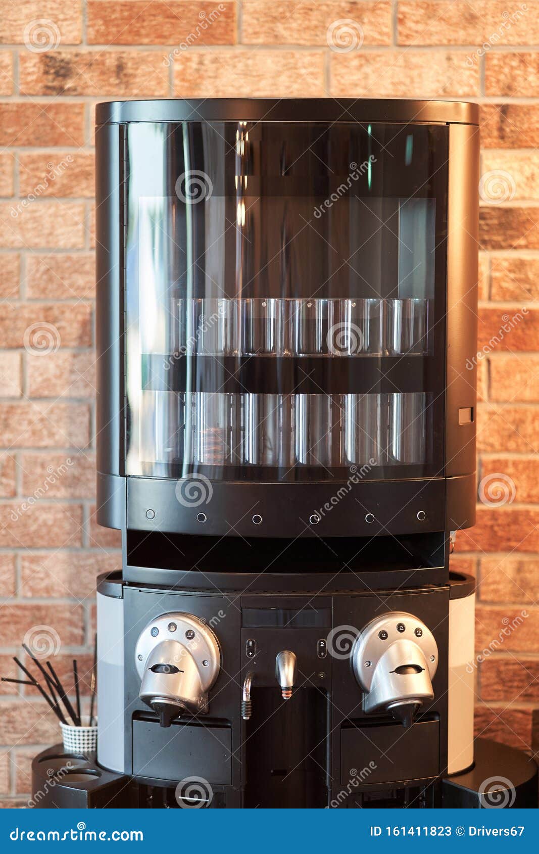 Coffee Machine in the Hotel Lobby. Coffee Machine Stock Image Image