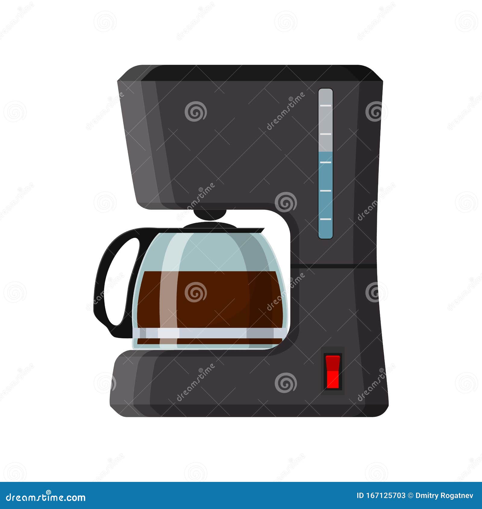 Coffee machine icon stock vector. Illustration of electronic 167125703