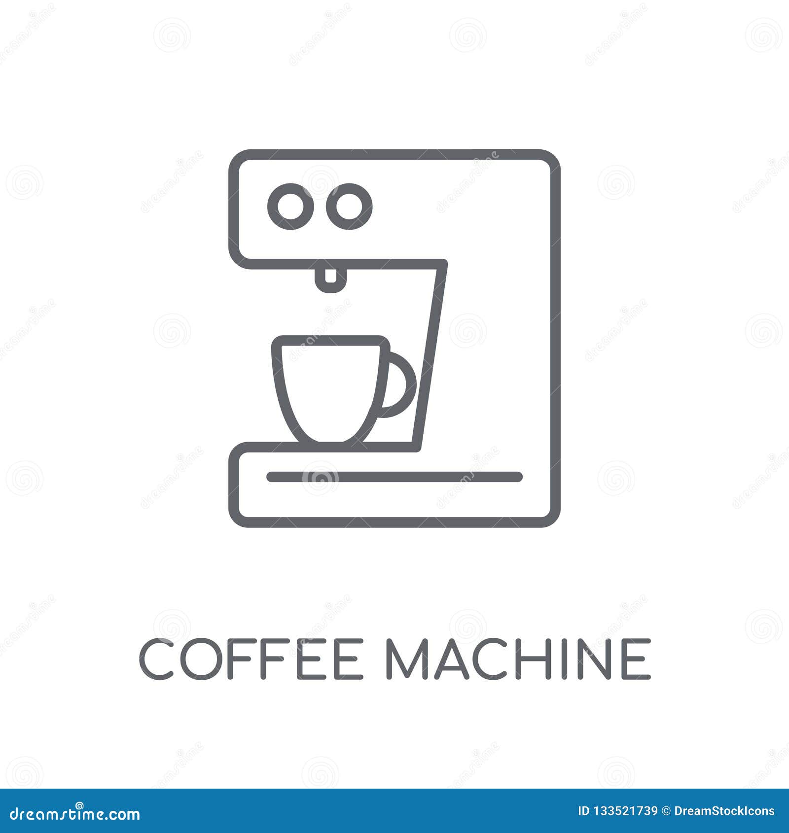 Coffee Machine Logo Smart Coffee Machine