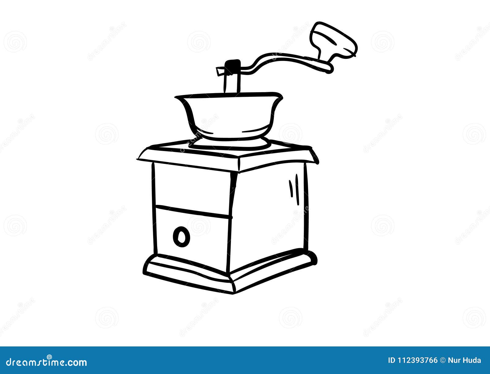 Coffee Maker Icon Vector Doodle Stock Vector Illustration Of