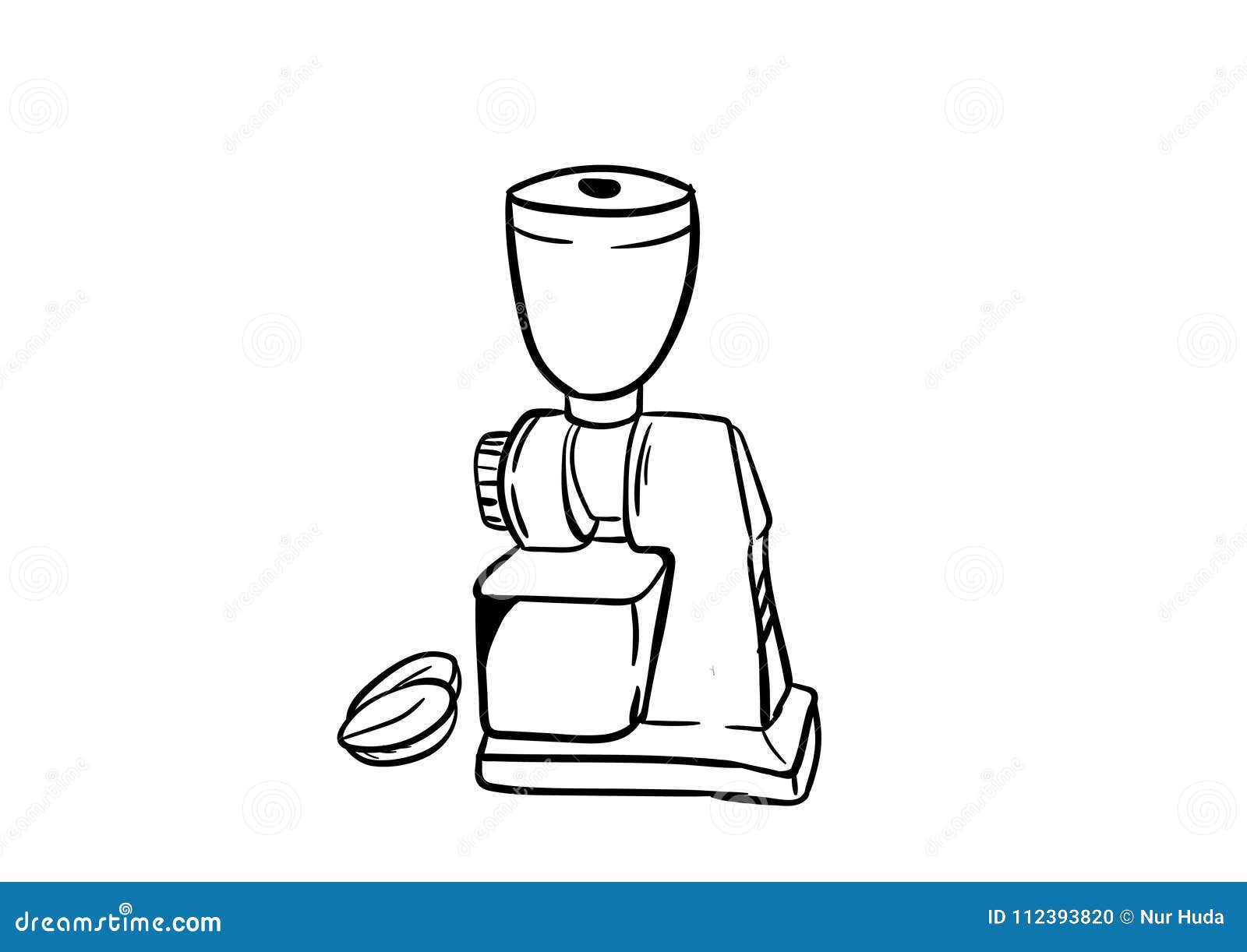 Coffee Maker Icon Vector Doodle Stock Illustration Illustration Of