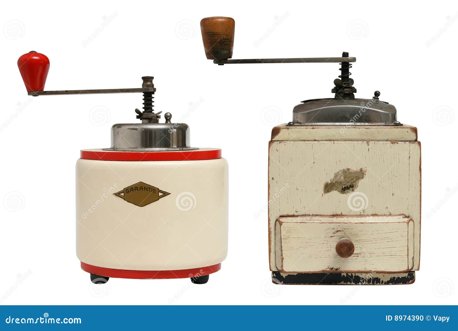 CoffeeMills stock photo. Image of decorative, aged, retro 8974390