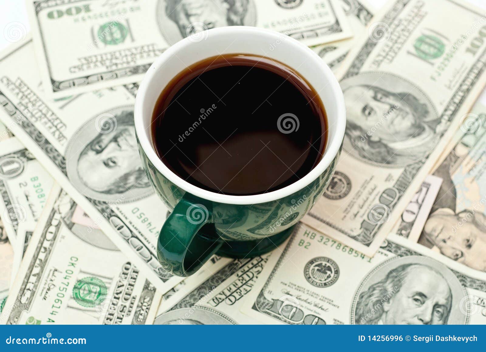 Coffee and money stock photo. Image of caffeine, energy 14256996