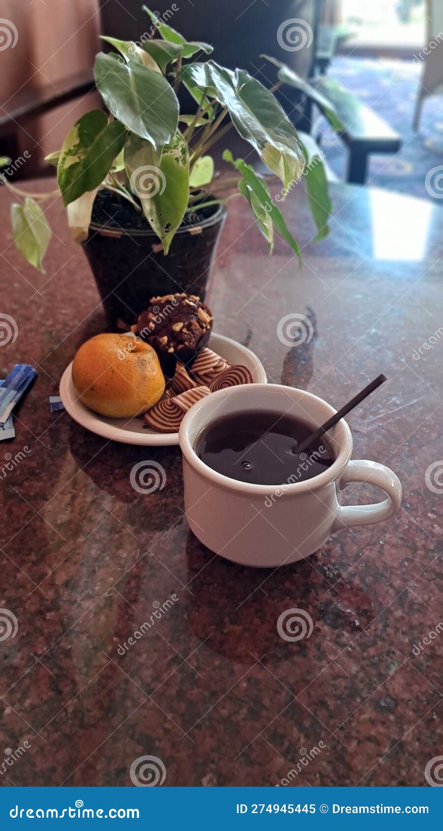 Coffee in the morning stock image. Image of morning 274945445