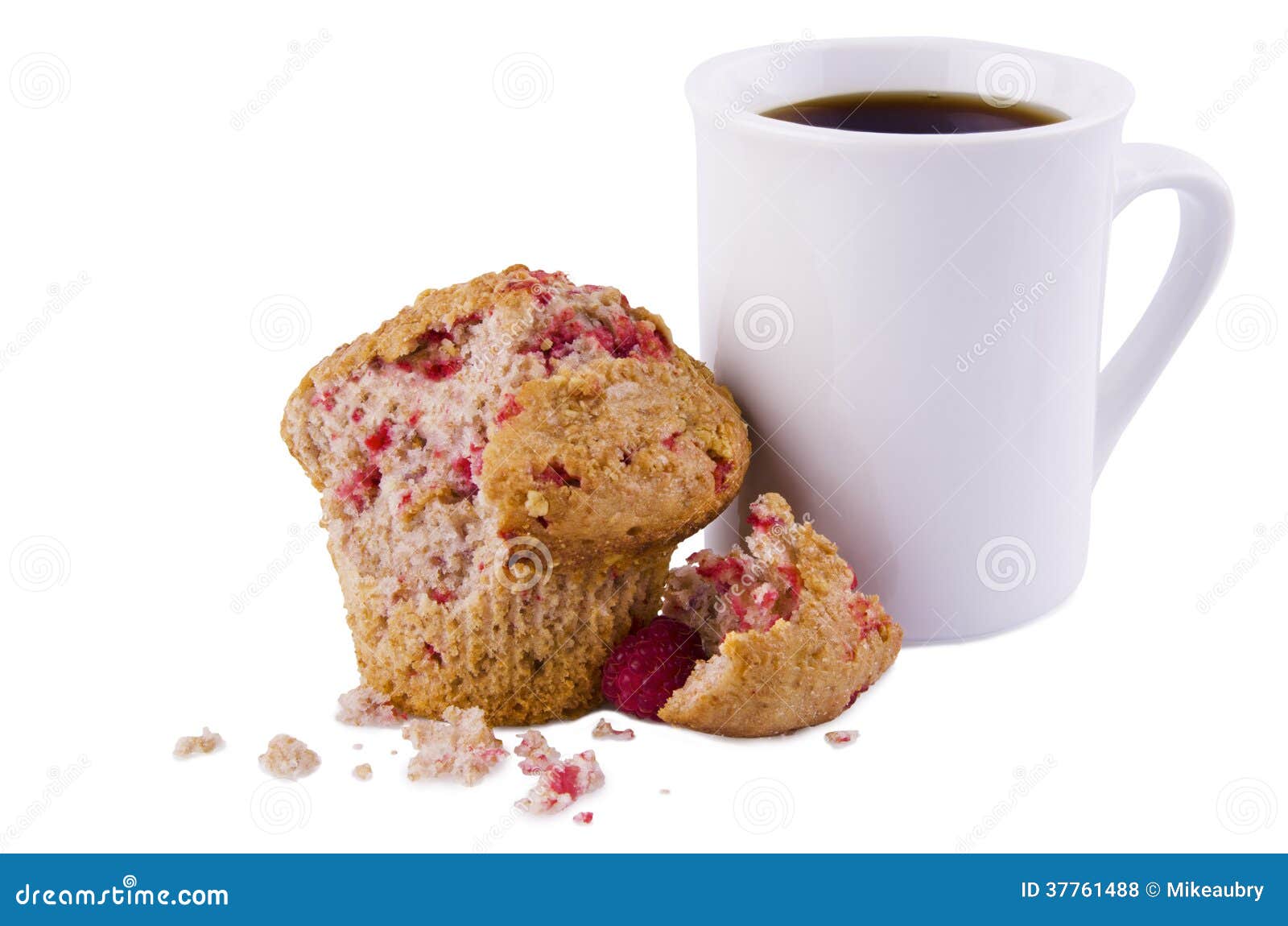 Coffee and muffin stock photo. Image of fresh, lunch 37761488