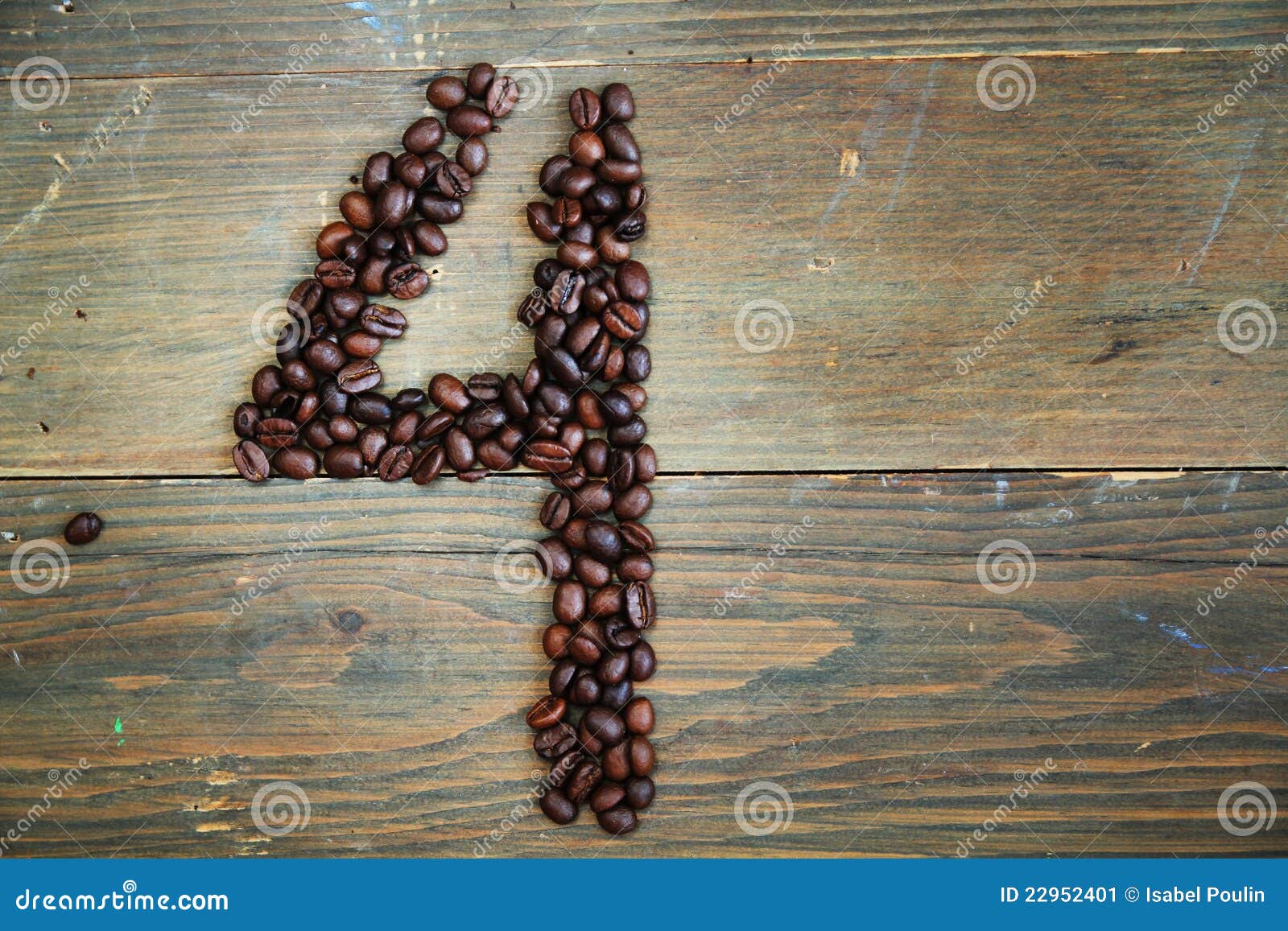 Coffee number four stock image. Image of drink, decoration - 22952401