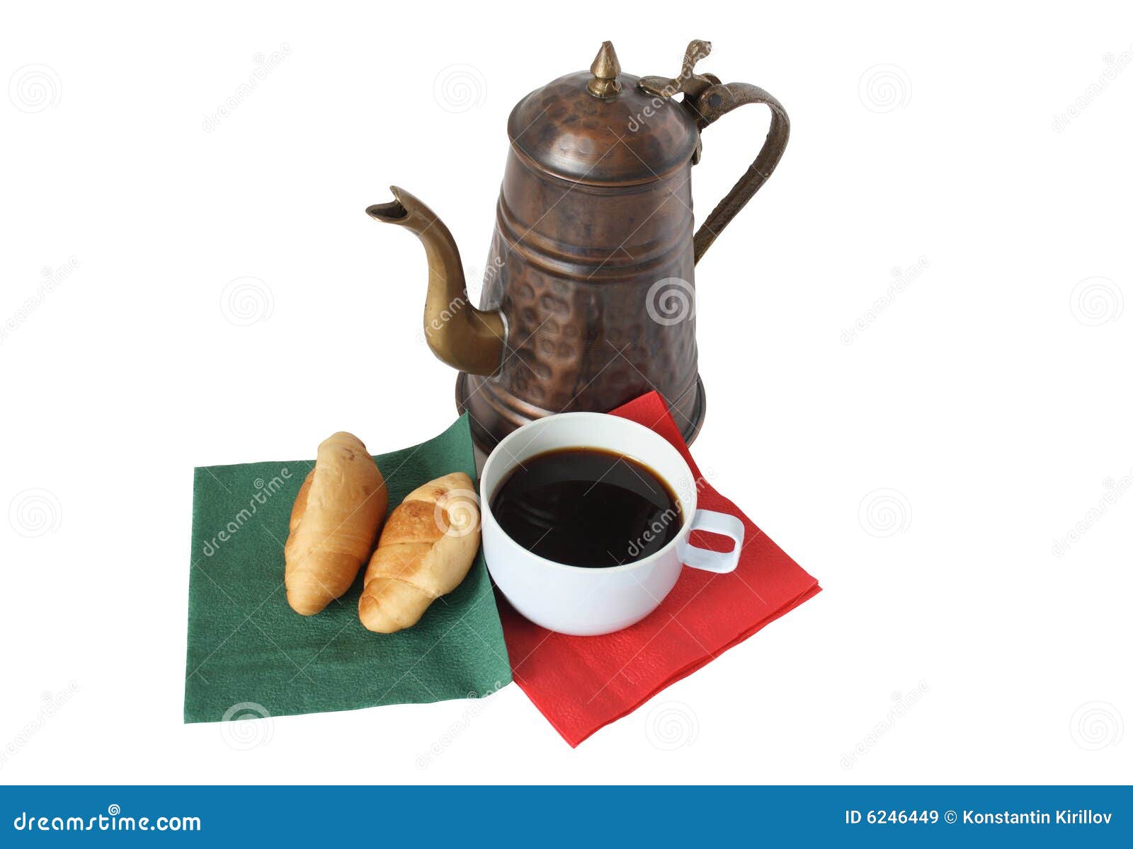 Coffeepot Met Koffie Picture. Image 6246449