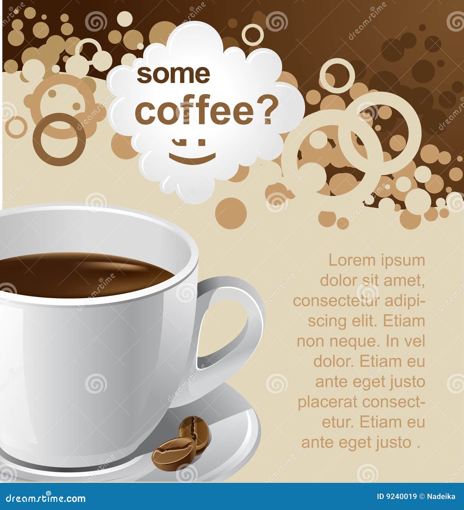 Coffee Promotion Royalty Free Stock Images - Image: 9240019