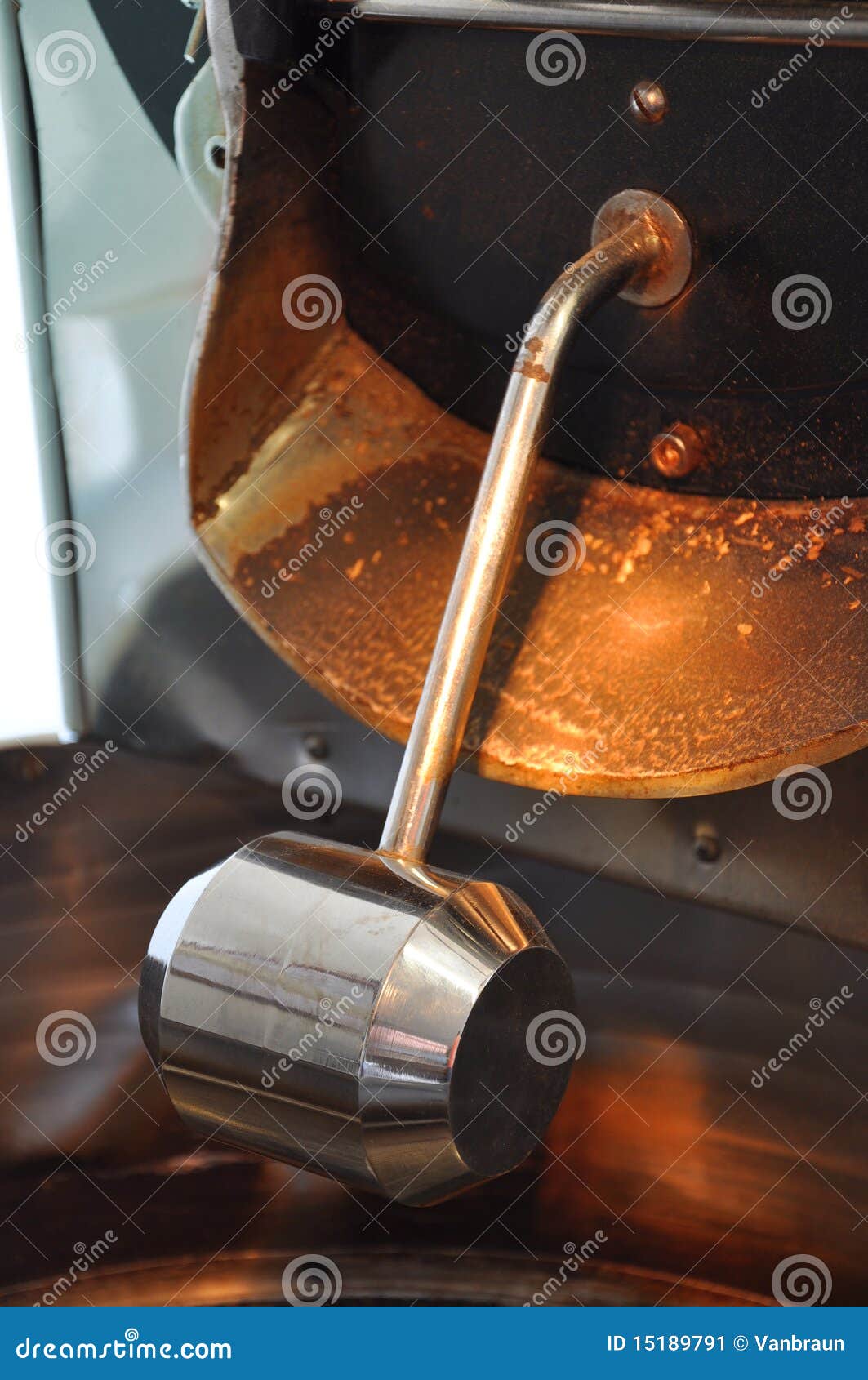 Coffee roast machine stock image. Image of blend, drink 15189791