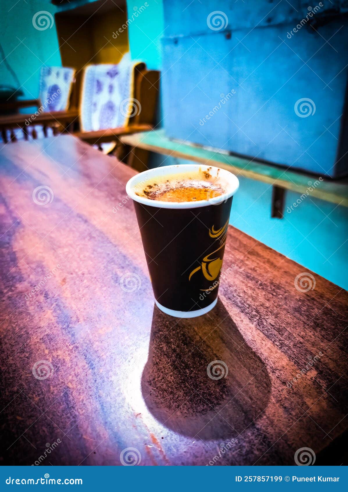 Coffee shop in prayagraj stock image. Image of prayagraj 257857199