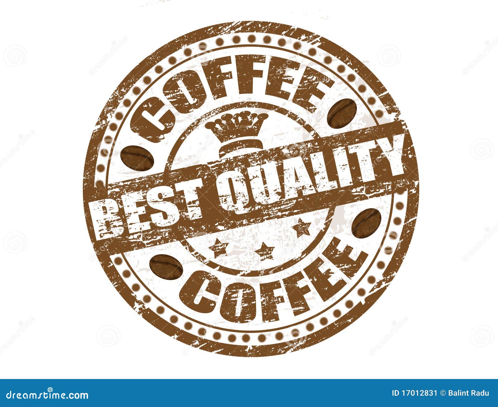 Coffee stamp stock illustration. Illustration of drink 17012831