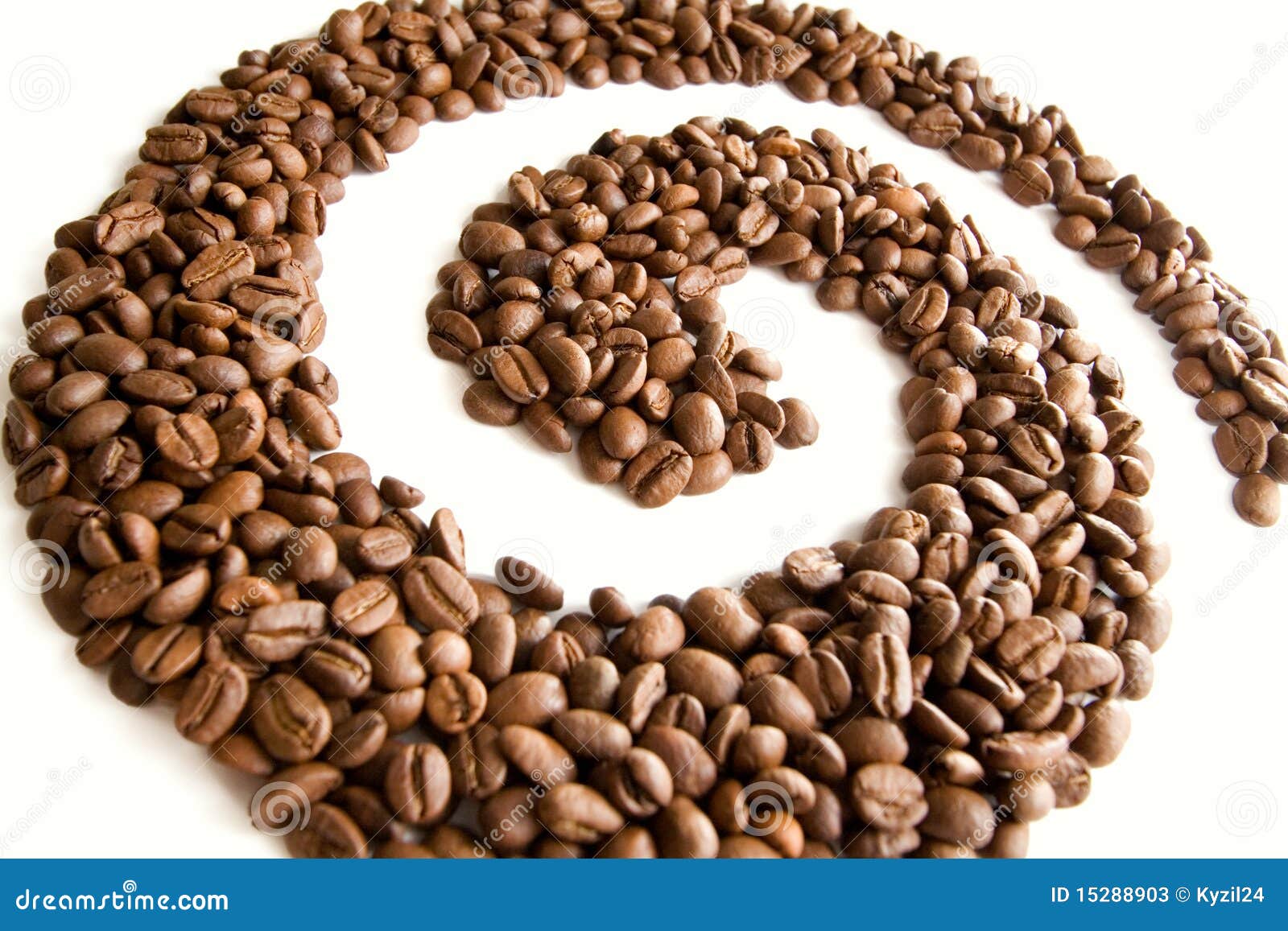 Coffee swirl stock image. Image of swirl, curl, texture 15288903