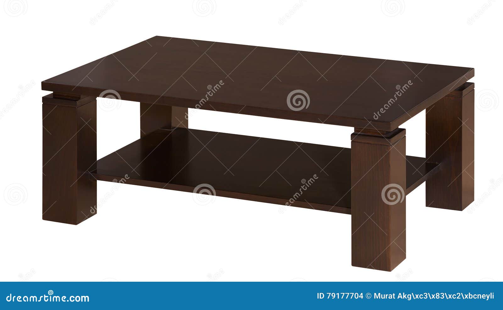 Coffee table dark wood stock photo. Image of elegance 79177704
