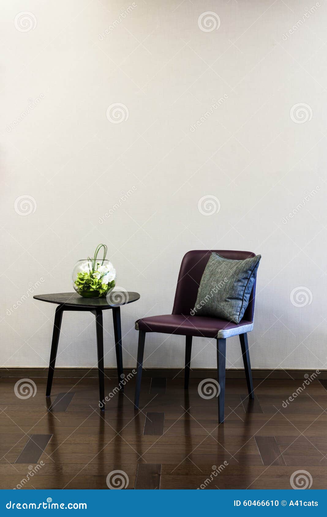 Coffee Table Leather Chair Combination Stock Photo Image of grey