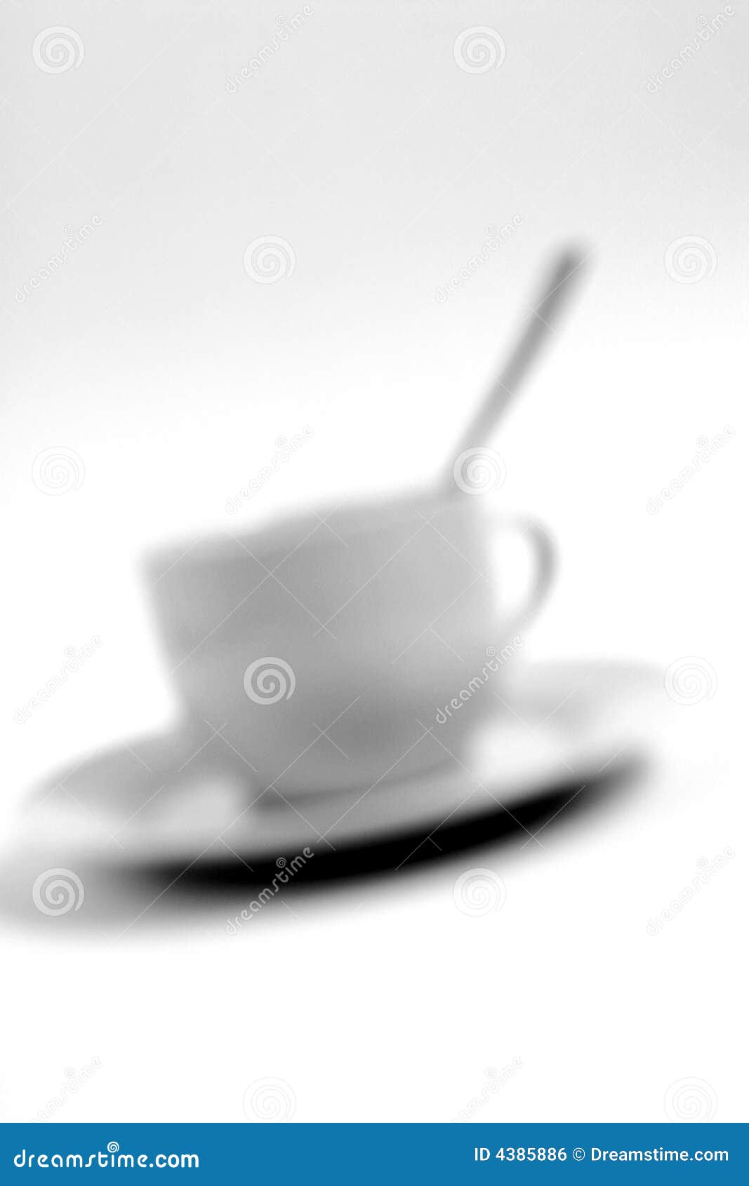 Coffee or Tea Cup Blur stock photo. Image of blurry, white 4385886