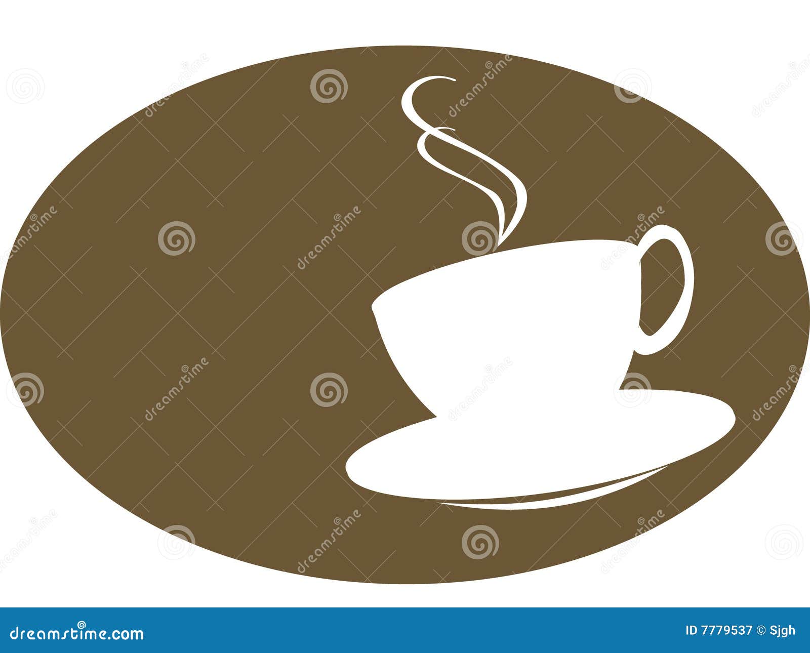 coffee or tea cup silhoutte