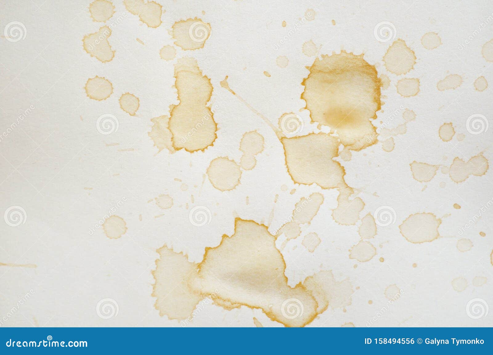 coffee or tea stains and traces - modern  on white background. splashes of cups, mugs and drops. use this high