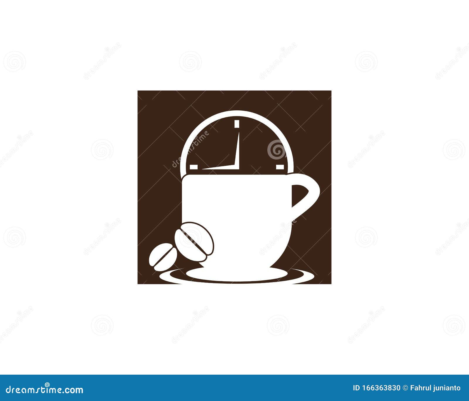 Coffee Time Icon and Symbol Vector Illustration Stock Vector