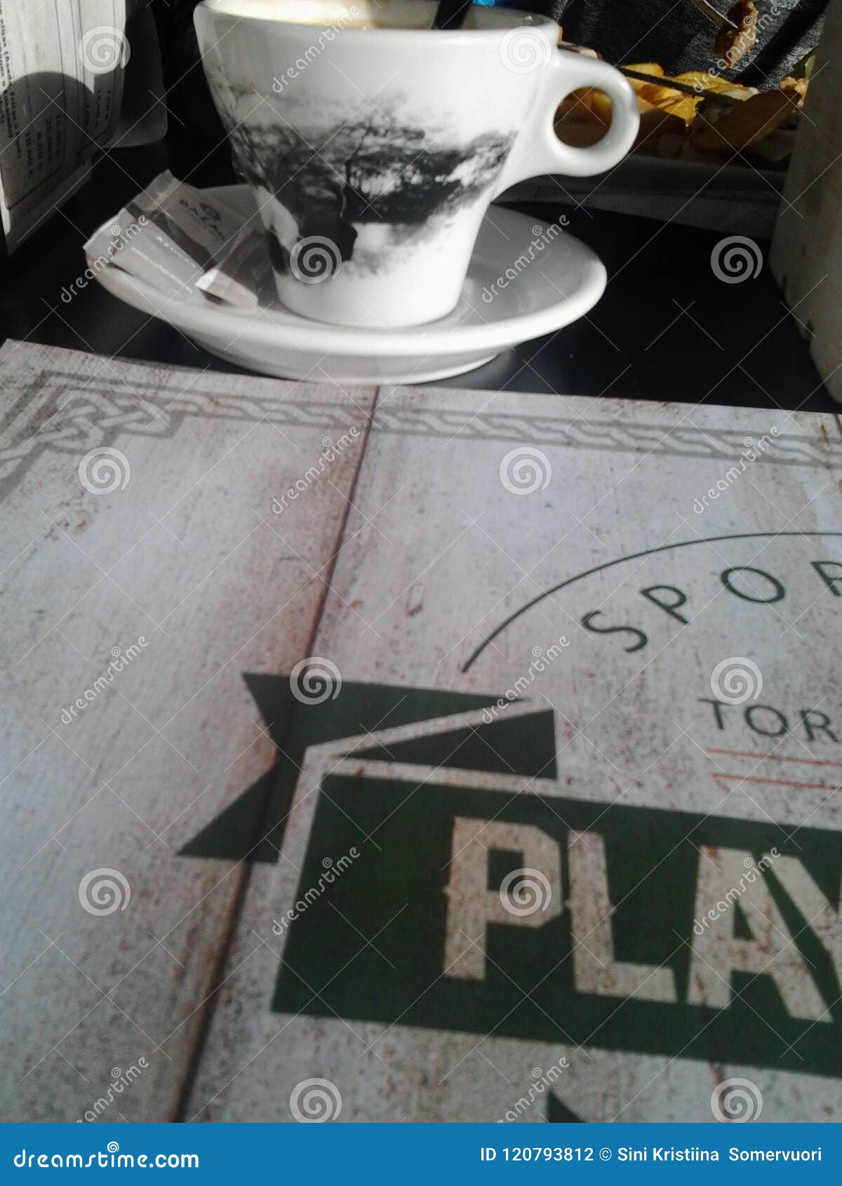 Coffee Time editorial photography. Image of time, plate 120793812