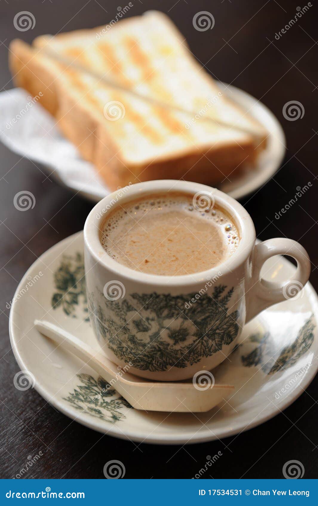 Coffee And Toast Stock Image Image Of Roasted Aroma 17534531