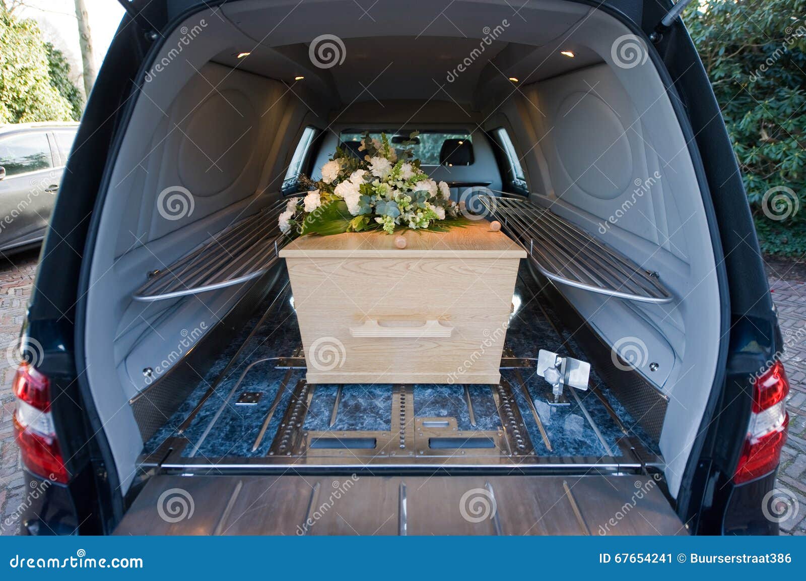 Coffin in car stock image. Image of death, grave, coffin 67654241