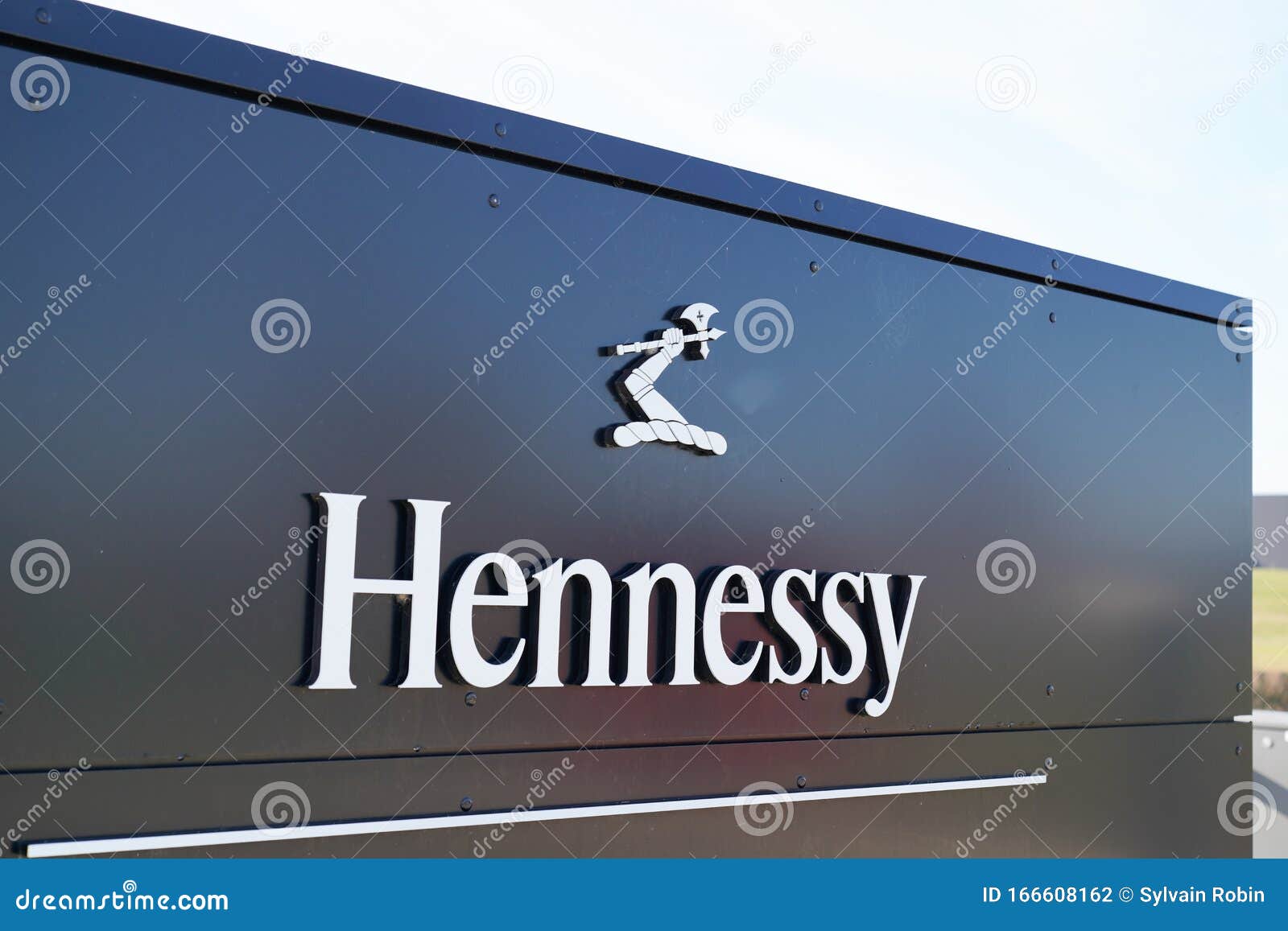 Cognac , Aquitaine / France - 12 04 2019 : Hennessy Shop Sign Logo ...