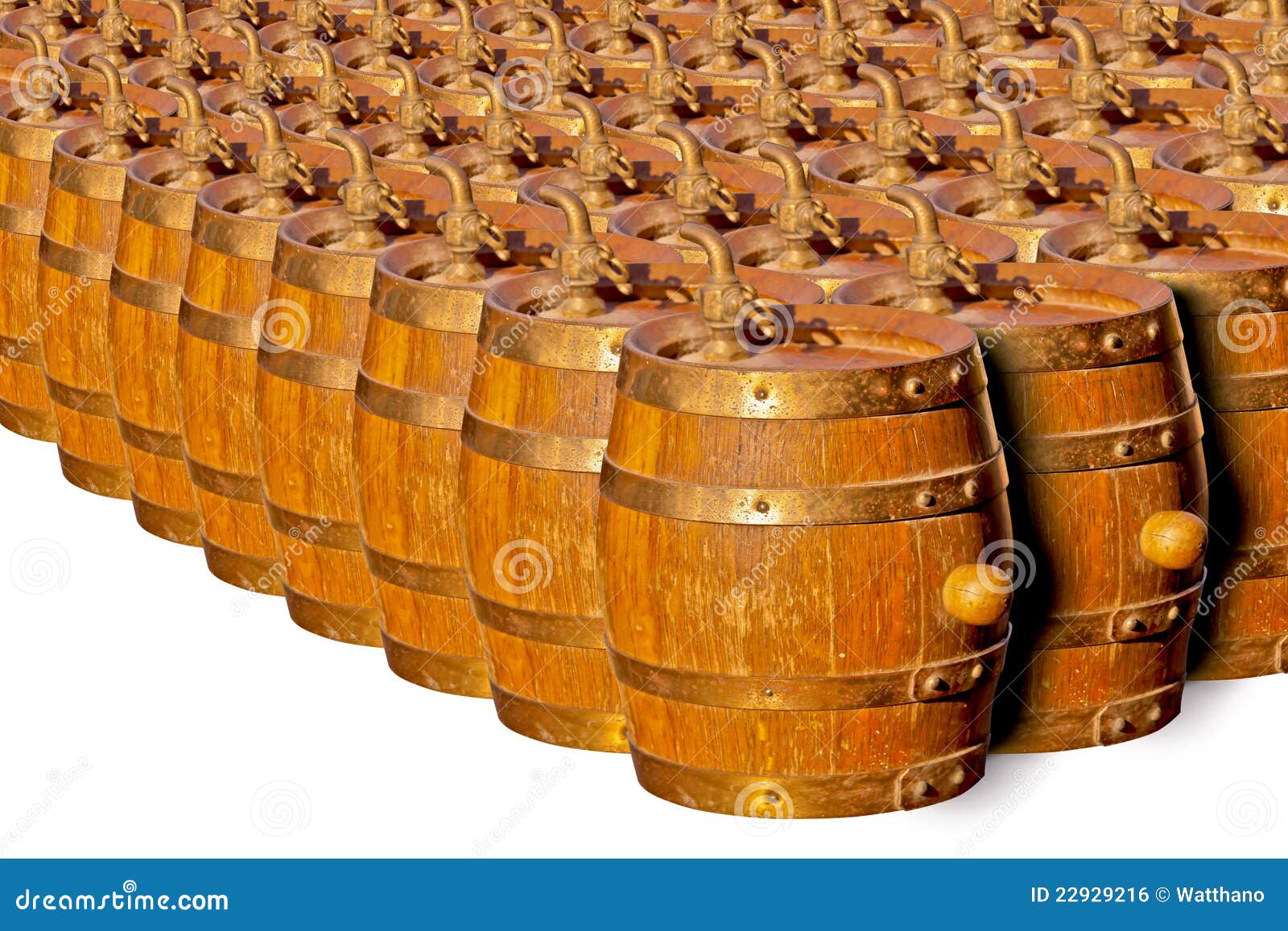 Cognac in Oak Barrels Cellar Stock Photo - Image of basement, france