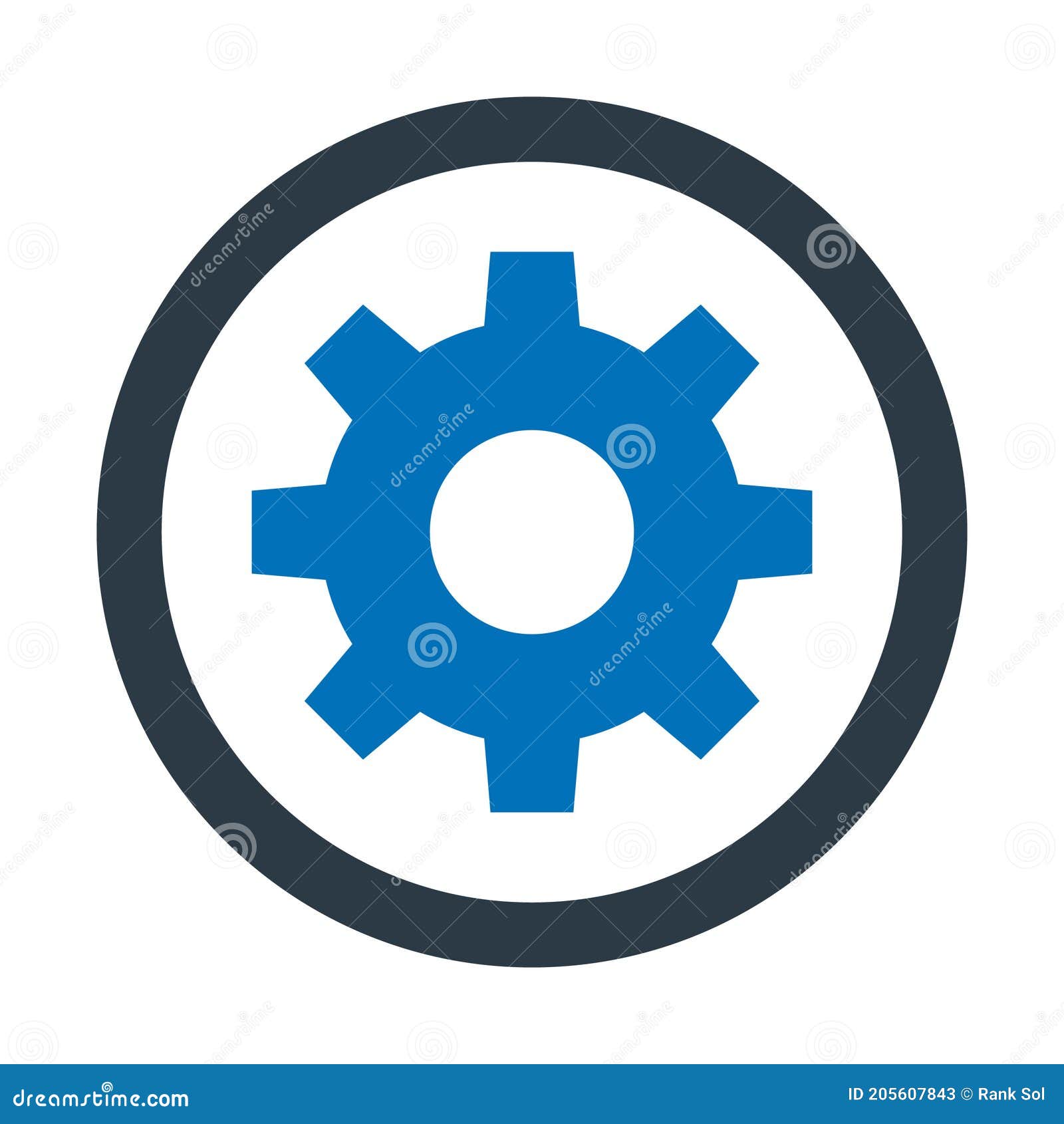 cogs, customize  icon which can easily modify or edit